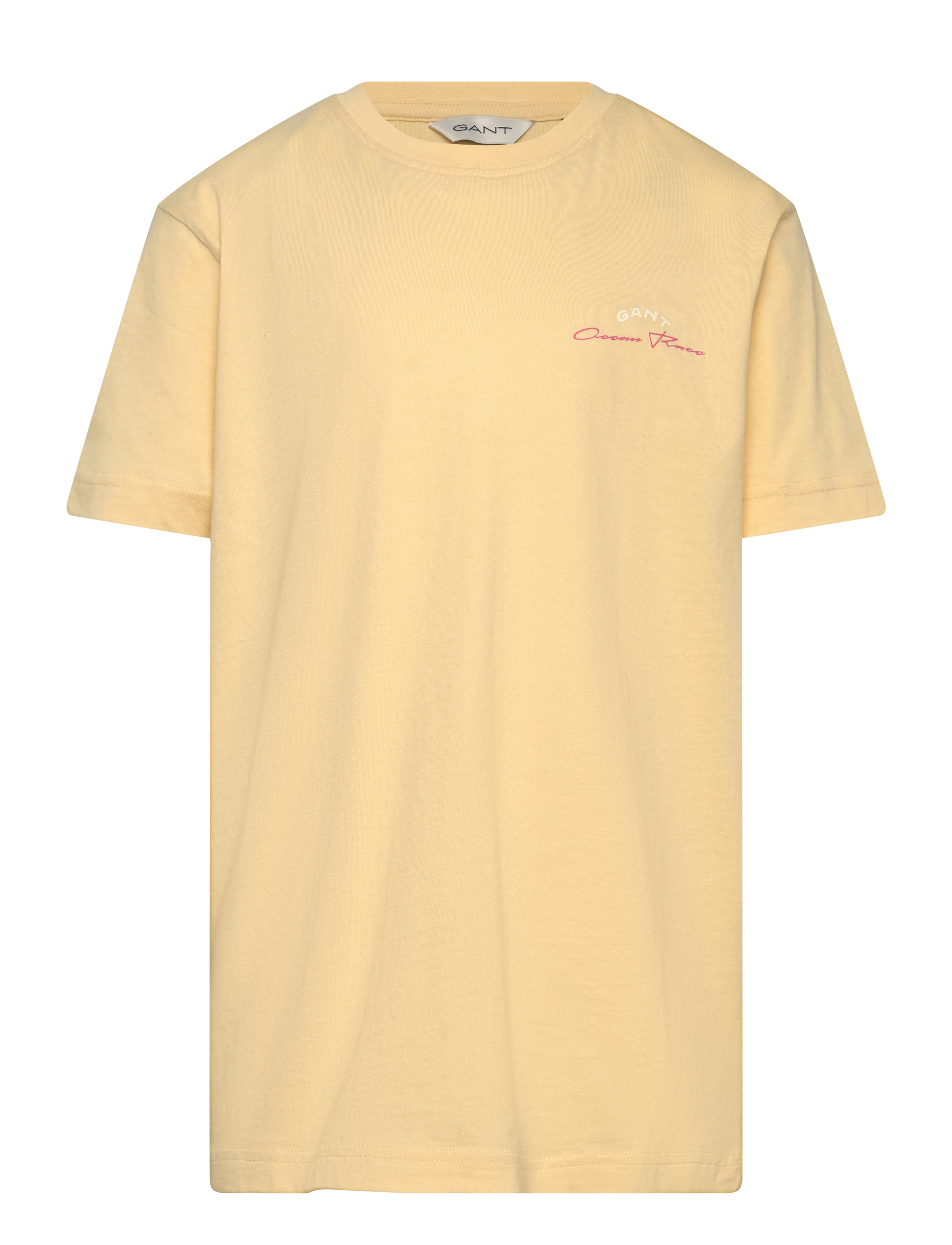 Gant GANT SAILING GAPHIC T-SHIRT - 4 for 3 - DUSTY LIGHT YELLOW / yellow