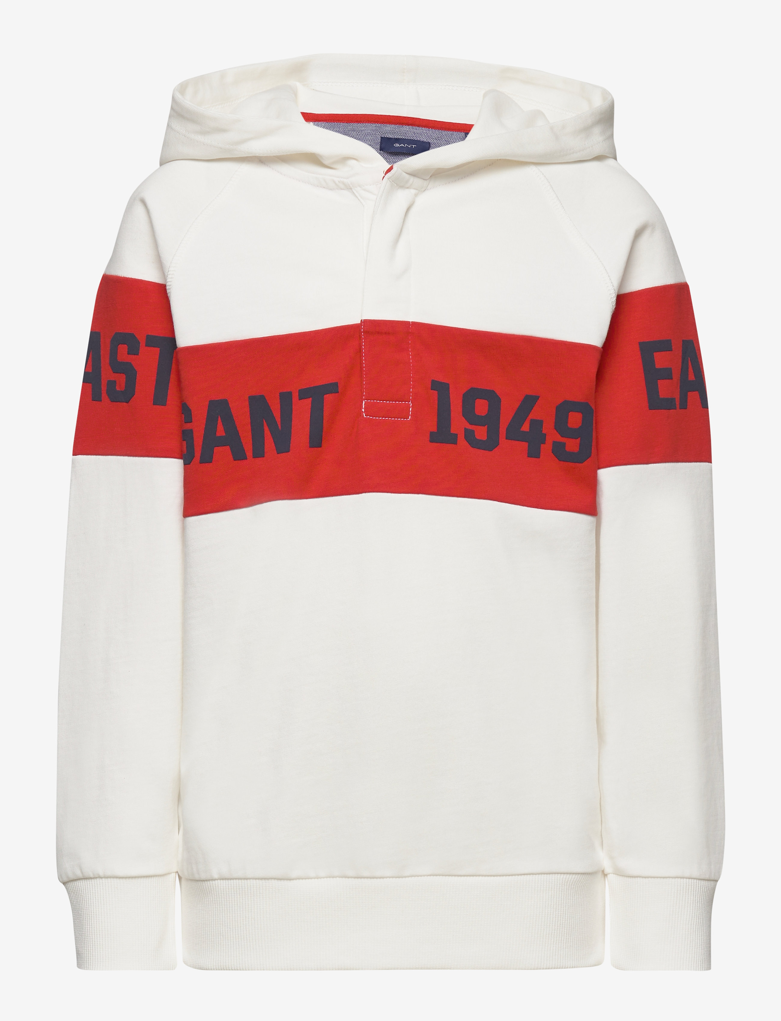 GANT - D1. GANT CHEST STRIPE HR - eggshell - 0