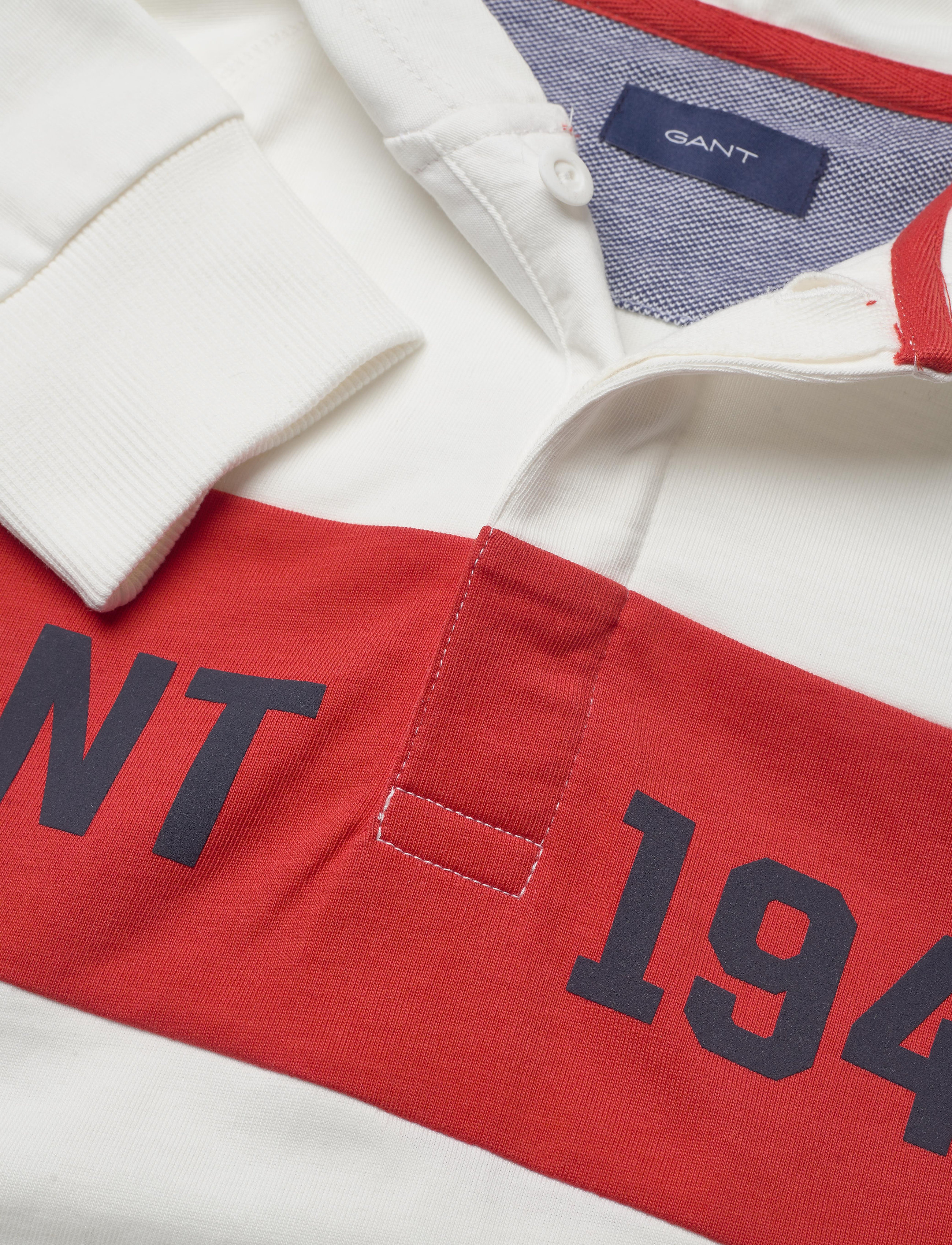 GANT - D1. GANT CHEST STRIPE HR - eggshell - 2