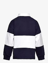 GANT - STRIPED HEAVY RUGGER - poloskjorter - classic blue - 1