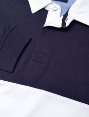 GANT - STRIPED HEAVY RUGGER - polo marškinėliai - classic blue - 2
