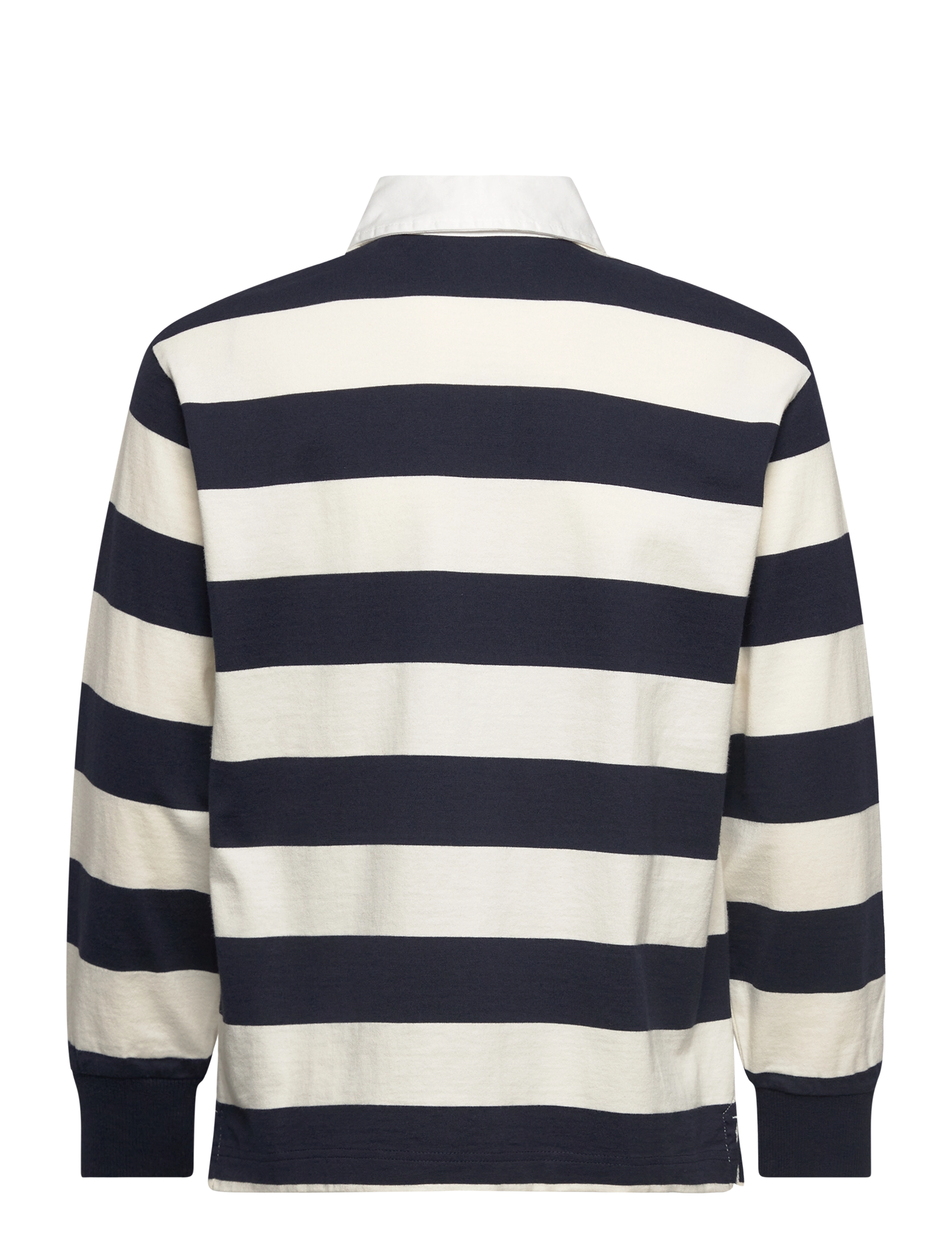 GANT - STRIPED SHIELD RUGGER - evening blue - 1