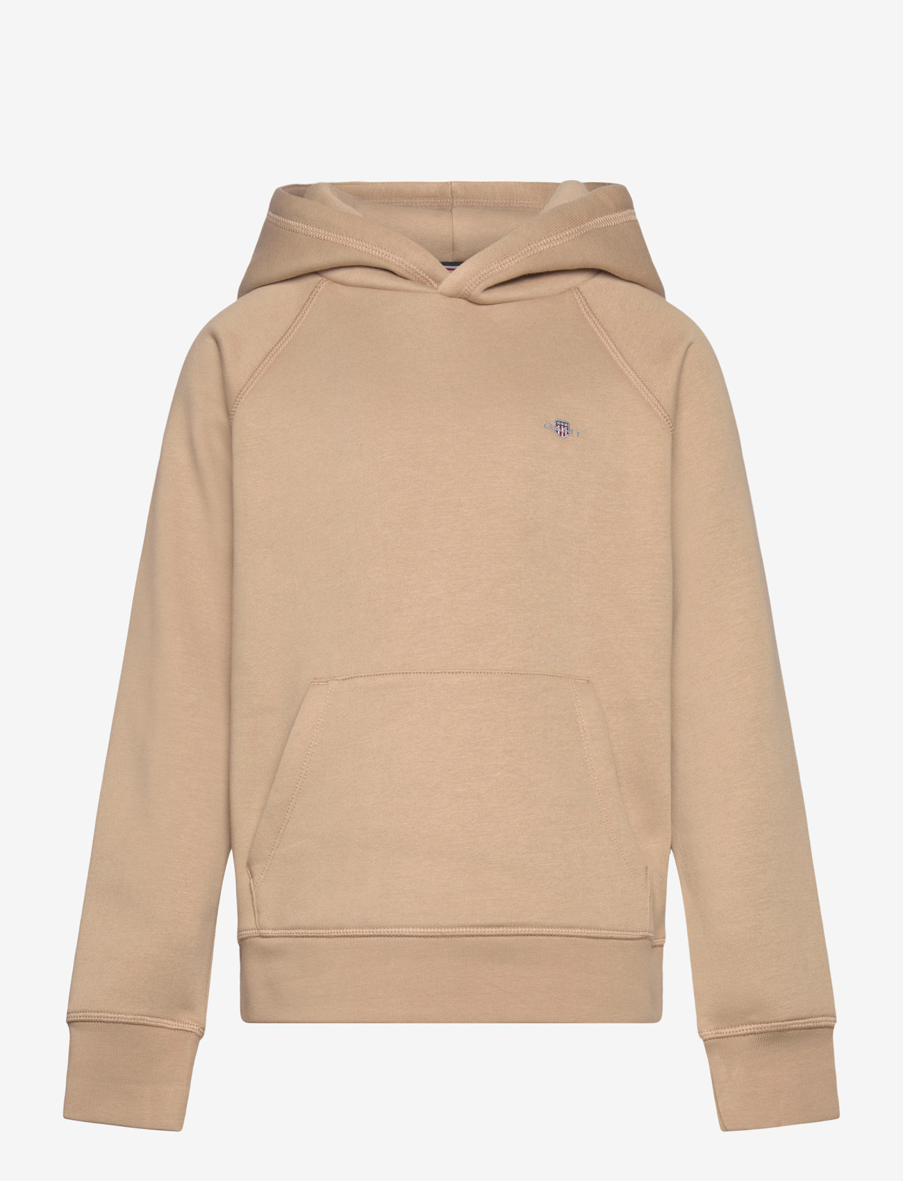 GANT - SHIELD HOODIE - huvtröjor - dark khaki - 0