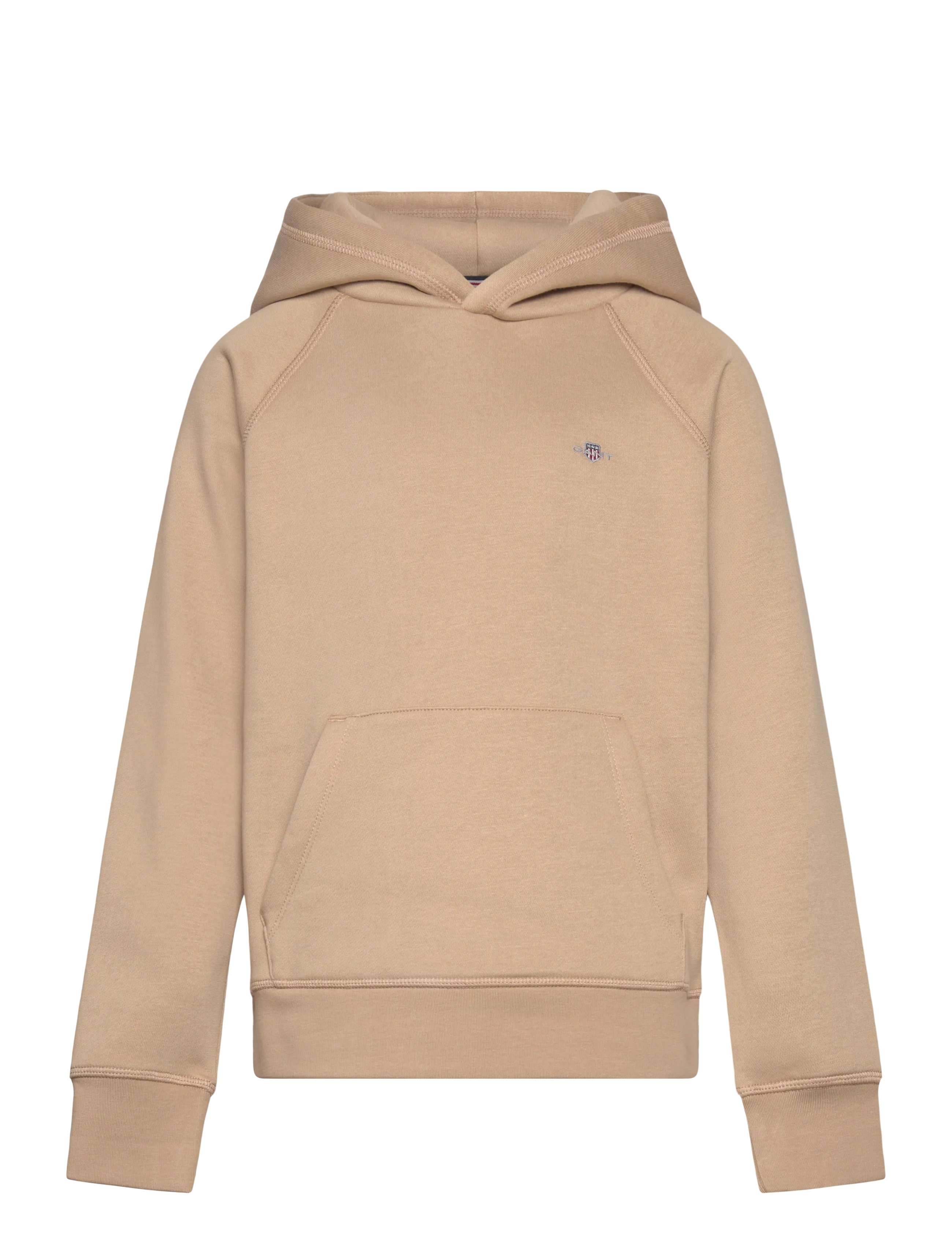 Gant SHIELD HOODIE - Klær - DARK KHAKI / beige