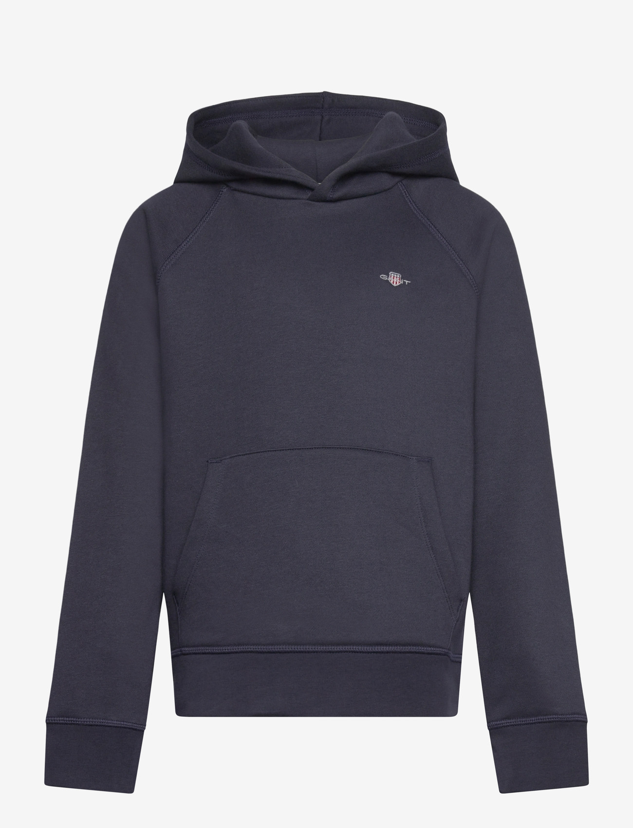 GANT - SHIELD HOODIE - kapuutsiga dressipluusid - evening blue - 0