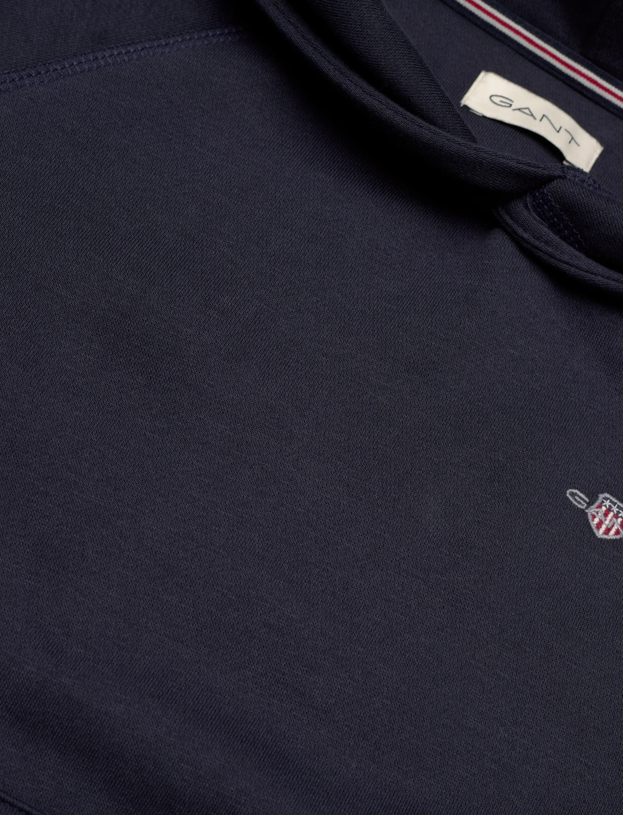 Gant - SHIELD HOODIE - kapuzenpullover - evening blue - 2