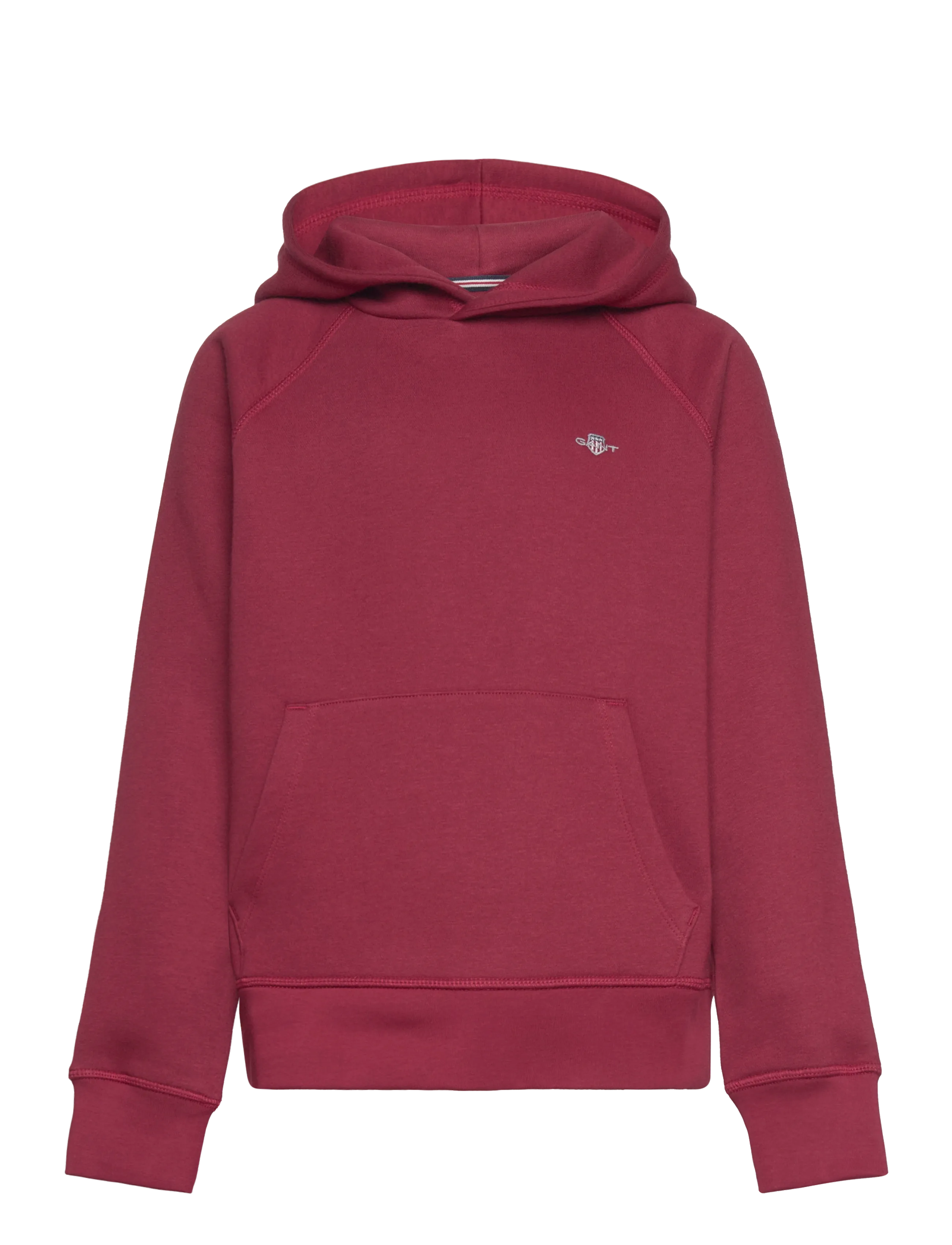 Gant SHIELD HOODIE - Overdele - PLUMPED RED / burgundy