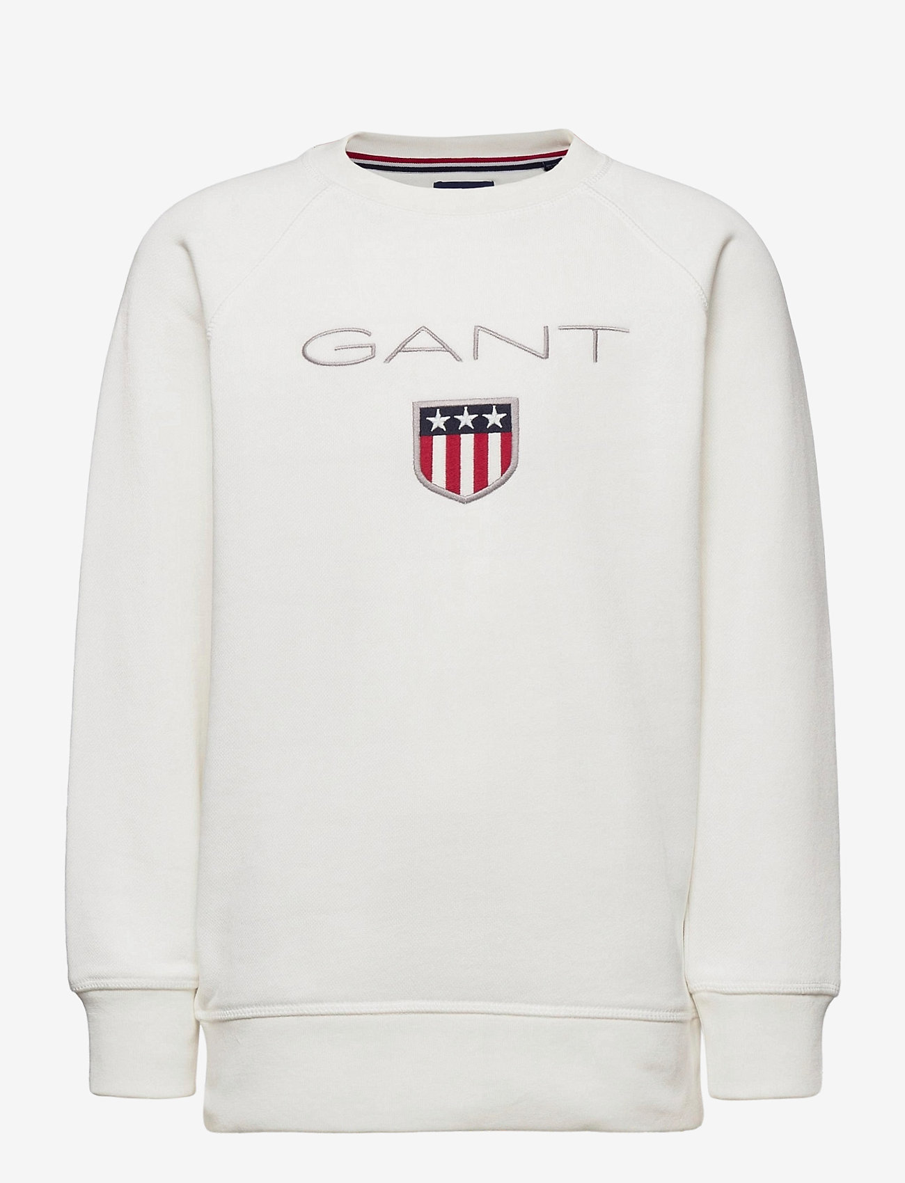 GANT - GANT SHIELD C-NECK SWEAT - eggshell - 0