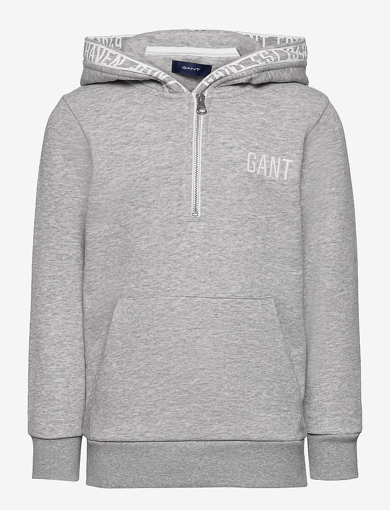 GANT Gant Half Zip Hoodie – hoodies – shop at Booztlet
