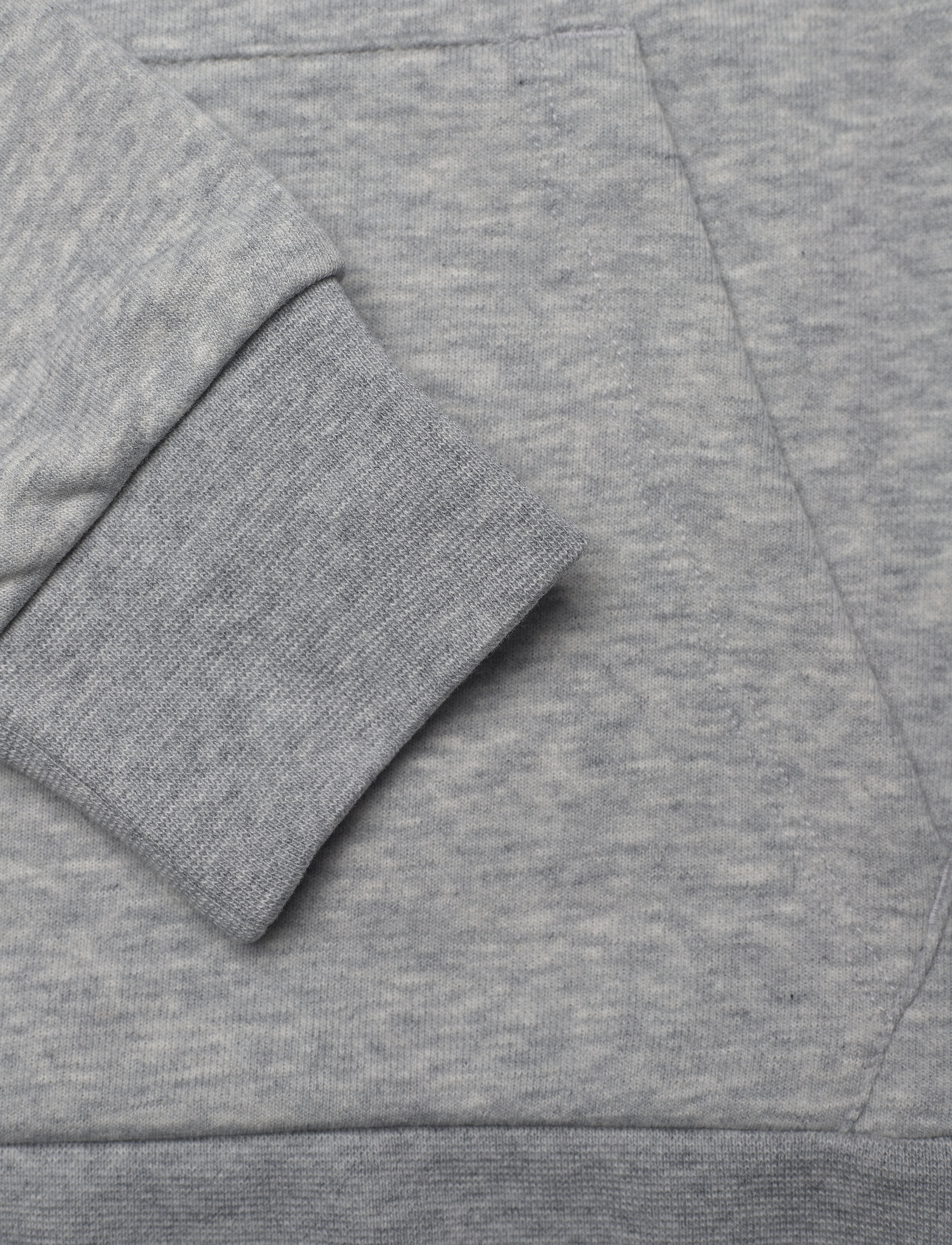 GANT - D1. GANT EST. HALF ZIP HOODIE - light grey melange - 3