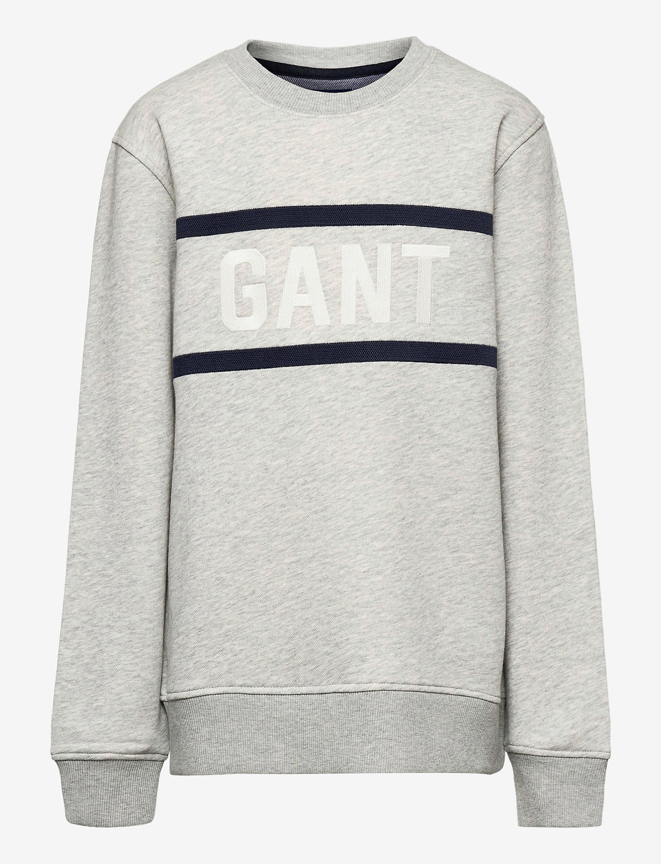 GANT - D1. THREE COLORS C-NECK SWEAT - light grey melange - 0