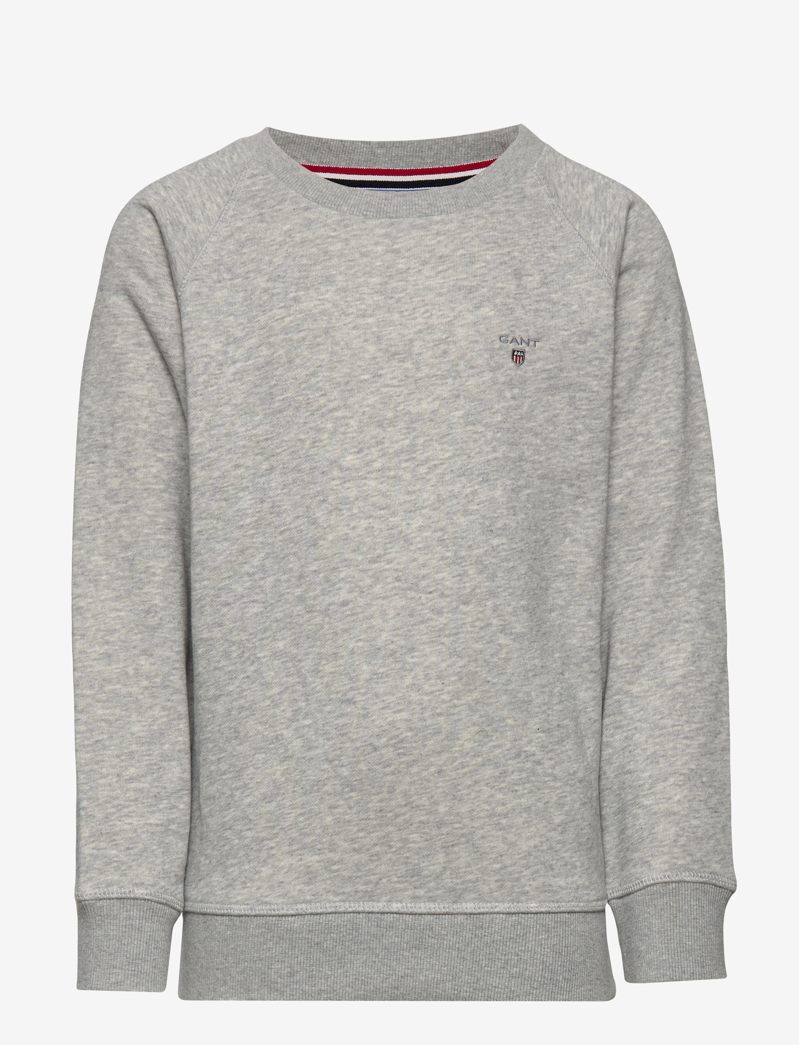 GANT - THE ORIGINAL C-NECK SWEAT - light grey melange - 0