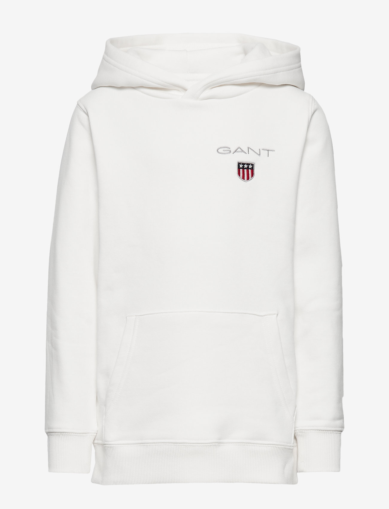 D1. MEDIUM SHIELD SWEAT HOODIE - EGGSHELL