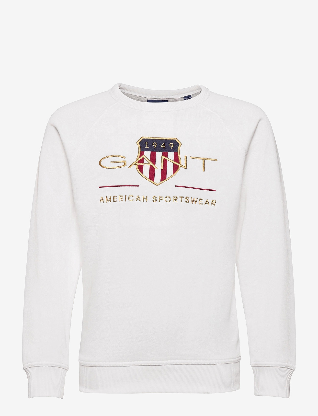 GANT - ARCHIVE SHIELD C-NECK SWEAT - eggshell - 0