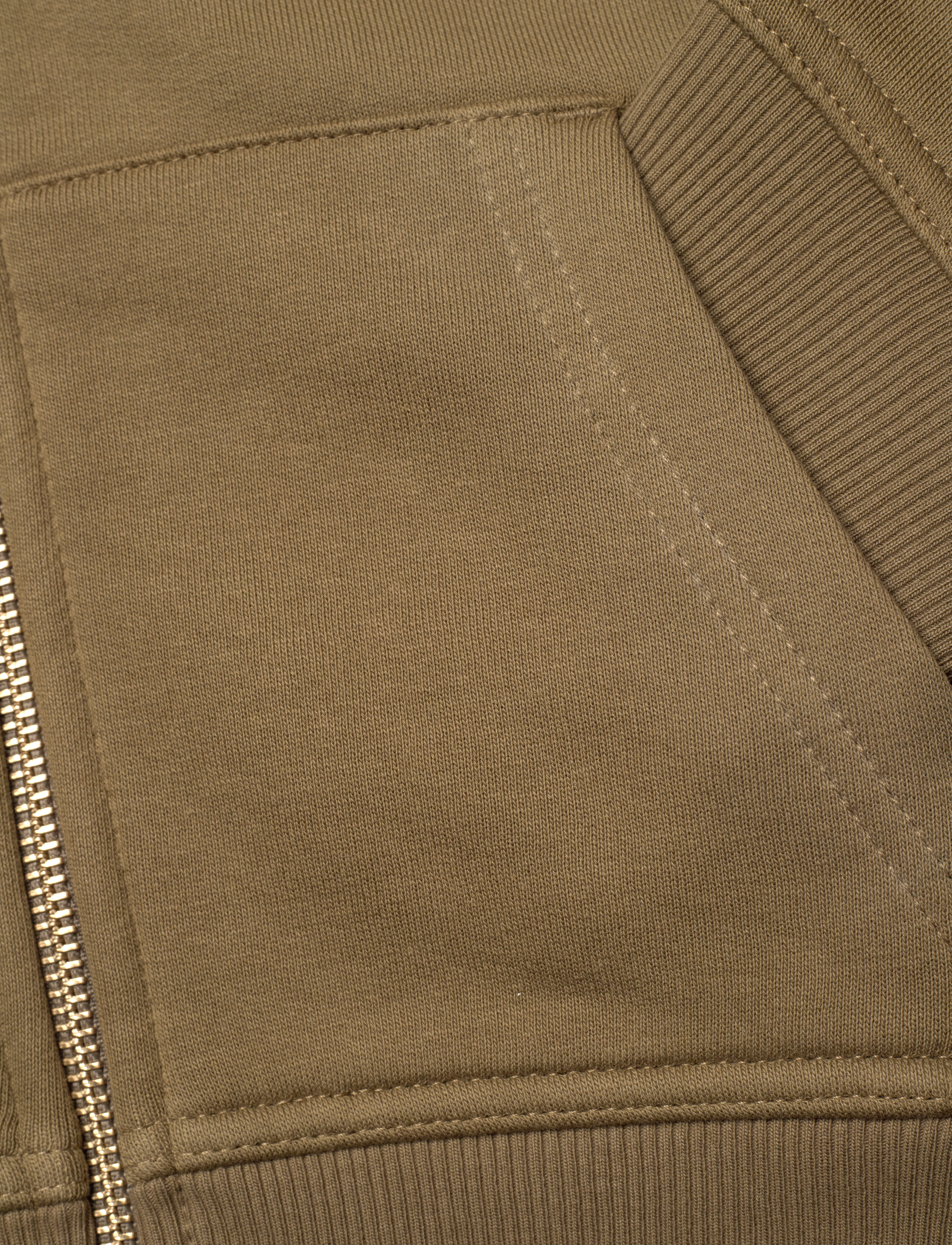 GANT - D1. MED ARCHIVE SHIELD ZIP HOODIE - army green - 4