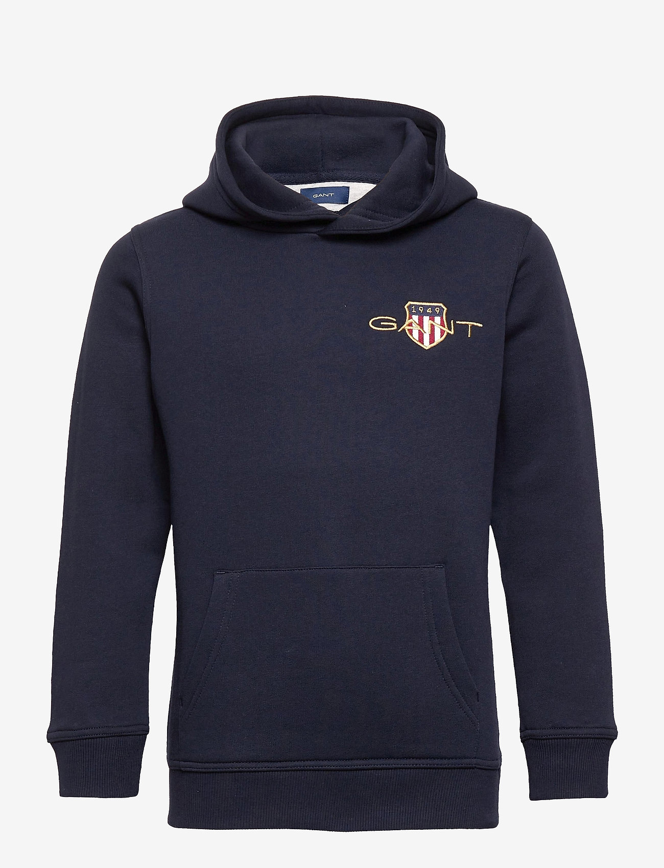 GANT - ARCHIVE SHIELD EMB HOODIE - evening blue - 0