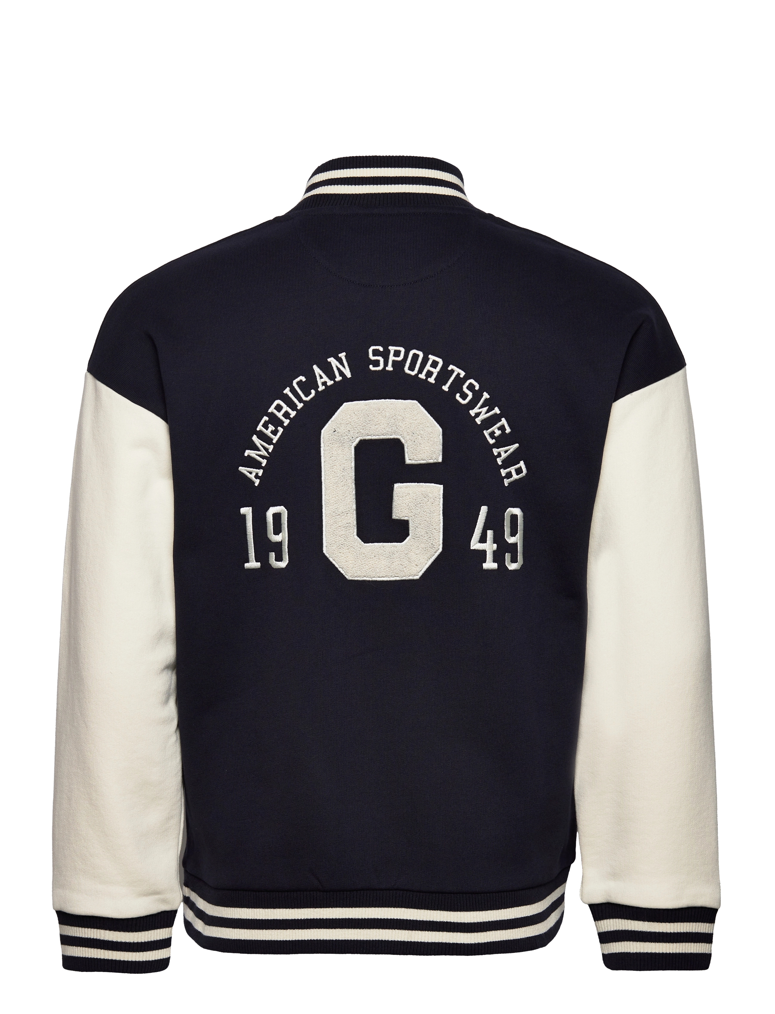 GANT - D2. GANT VARSITY JERSEY JACKET - evening blue - 1