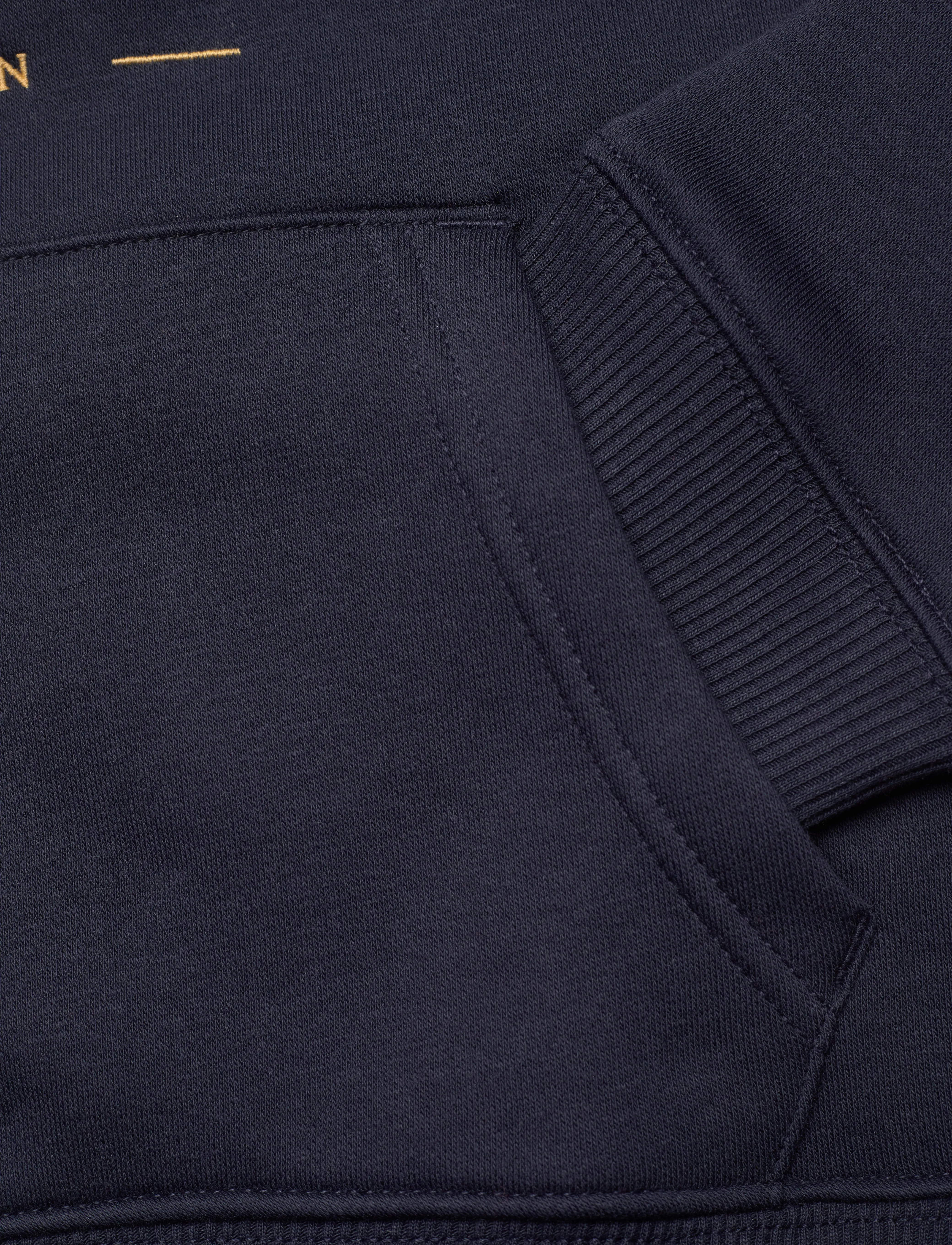 GANT - D1. BANNER SHIELD HOODIE - evening blue - 3
