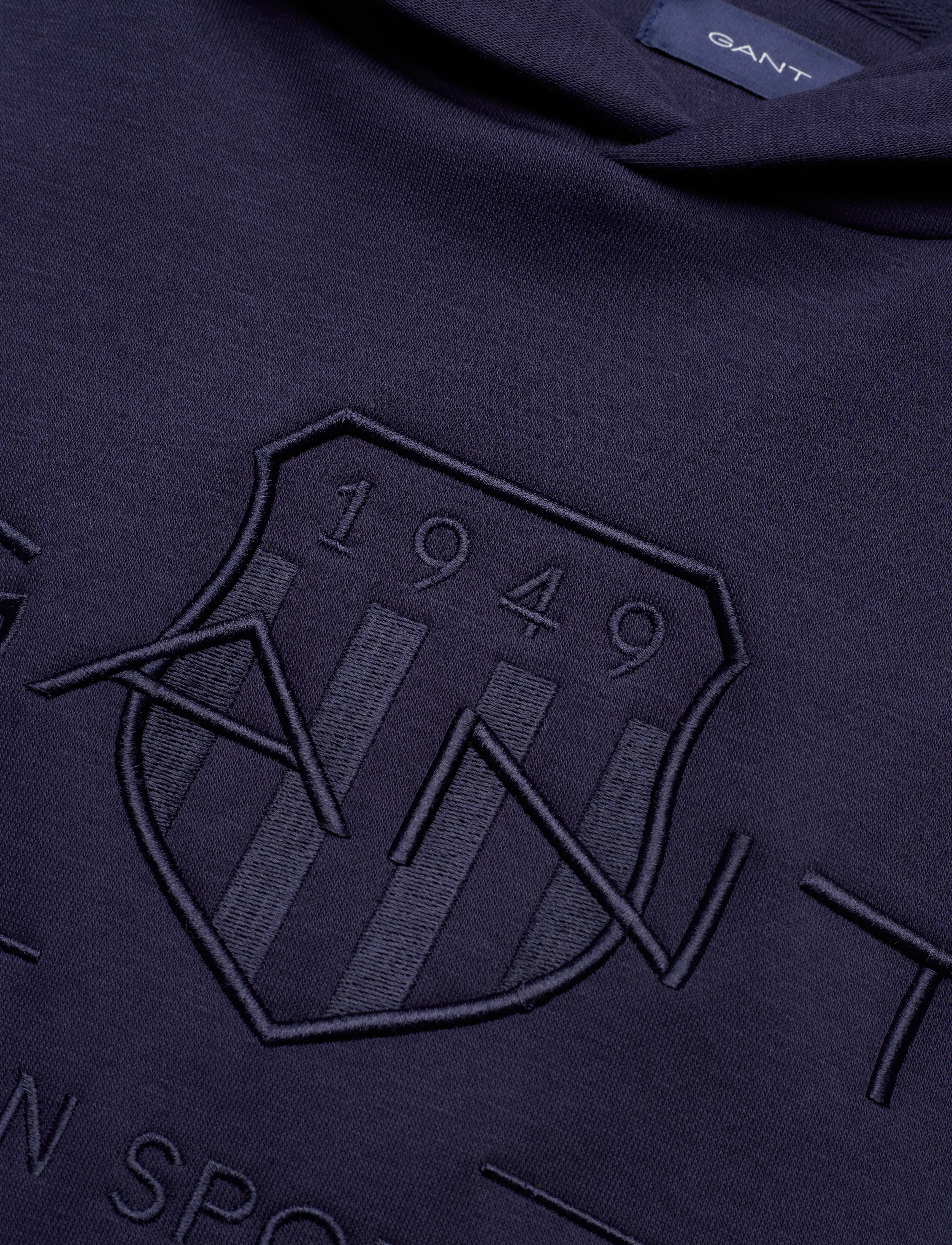 GANT - TONAL ARCHIVE SHIELD HOODIE - classic blue - 2
