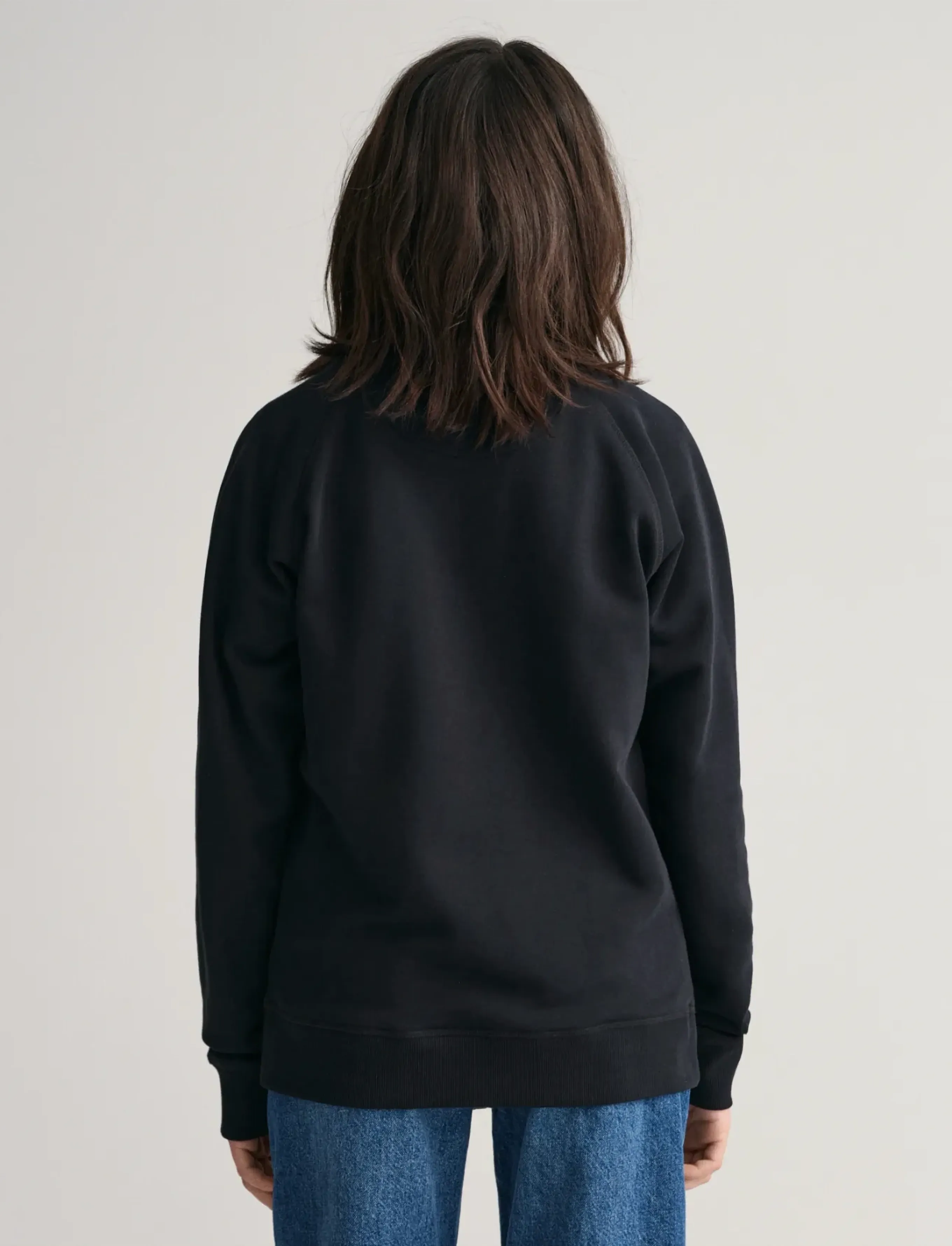 Gant - SHIELD C-NECK - sweatshirts - black - 3