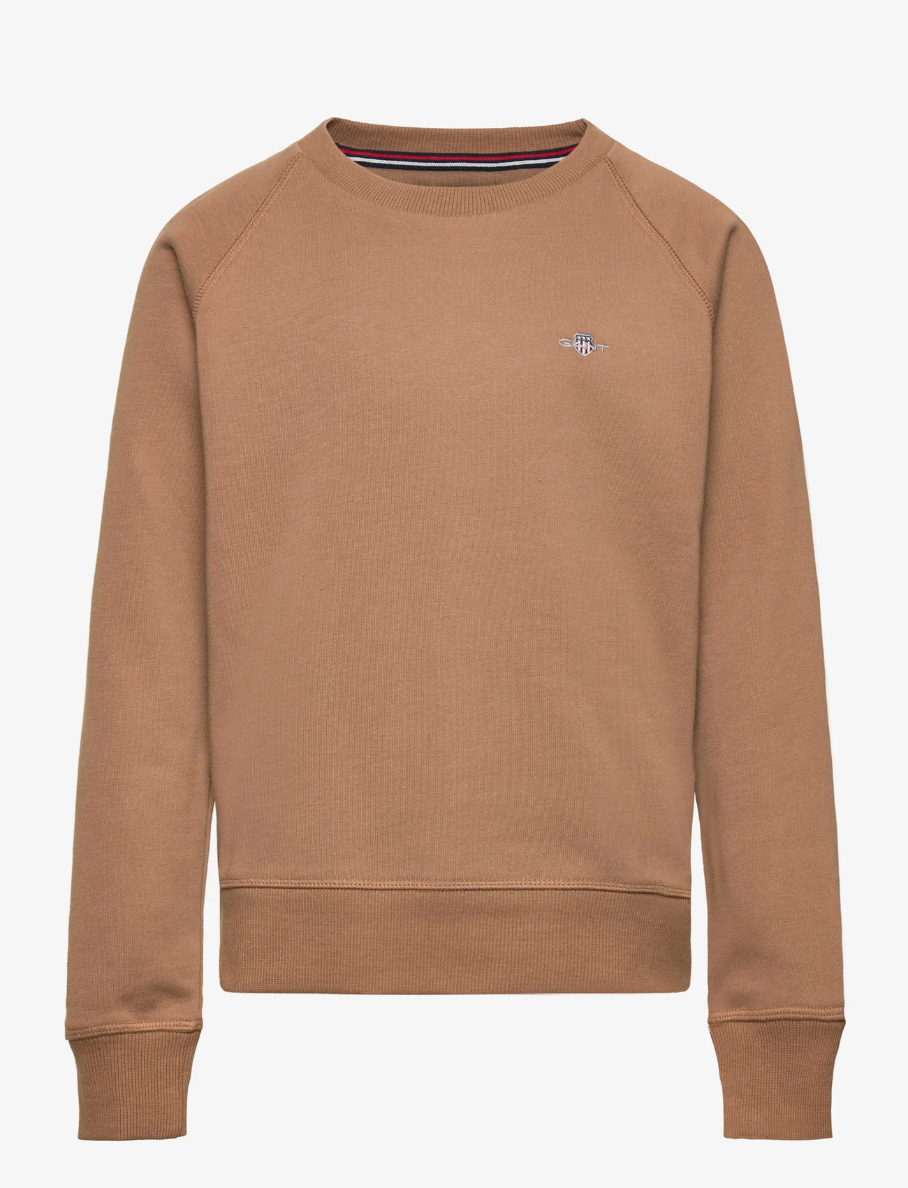 GANT - SHIELD C-NECK - sweatshirts - cocoa brown - 0