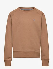 GANT - SHIELD C-NECK - sweatshirts - cocoa brown - 0