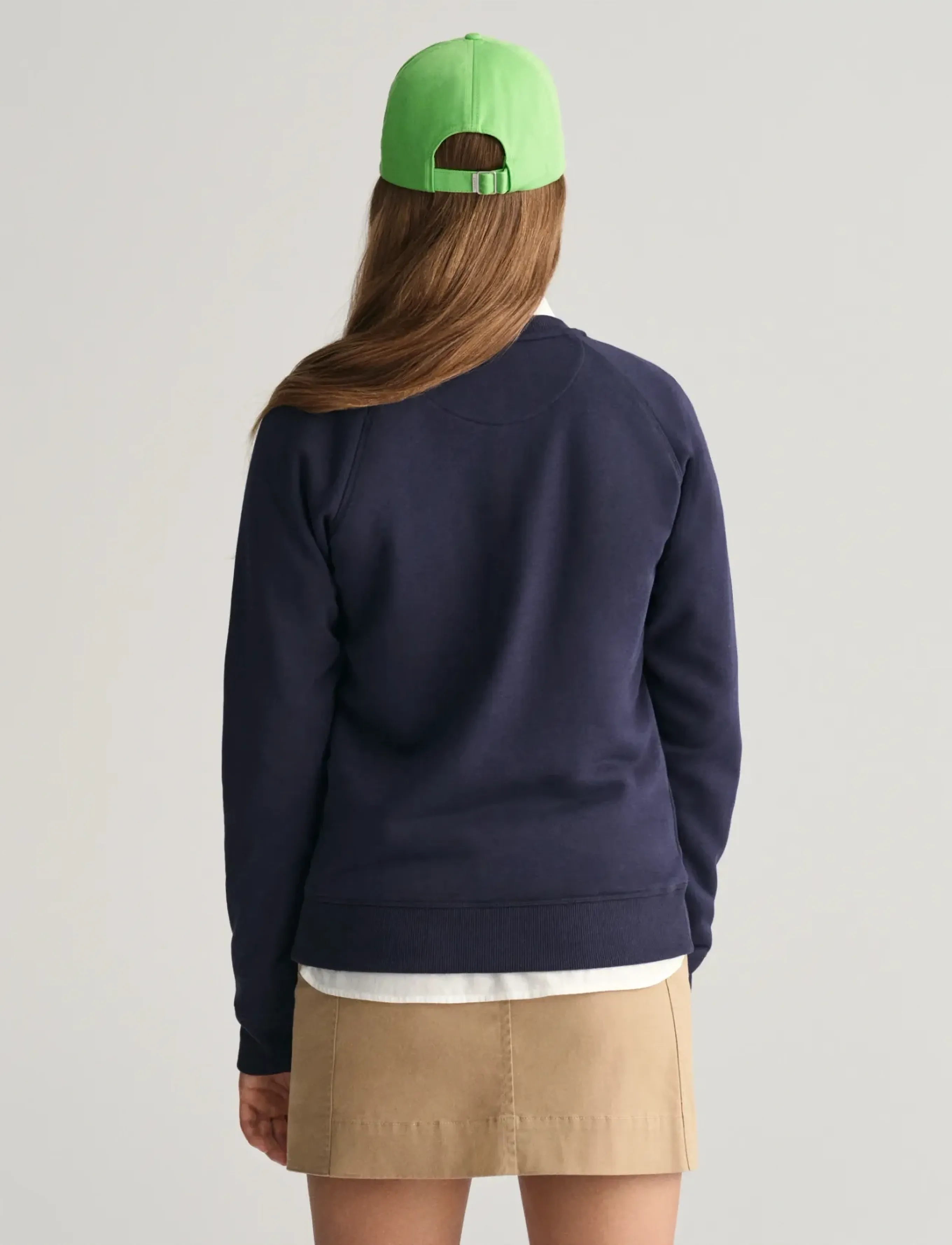 Gant - SHIELD C-NECK - sweatshirts - evening blue - 3