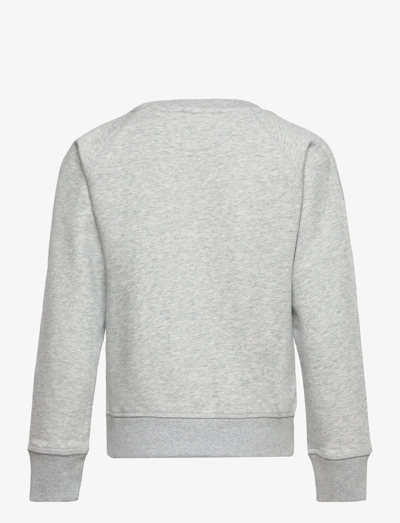 GANT - SHIELD C-NECK - sweatshirts - light grey melange - 1
