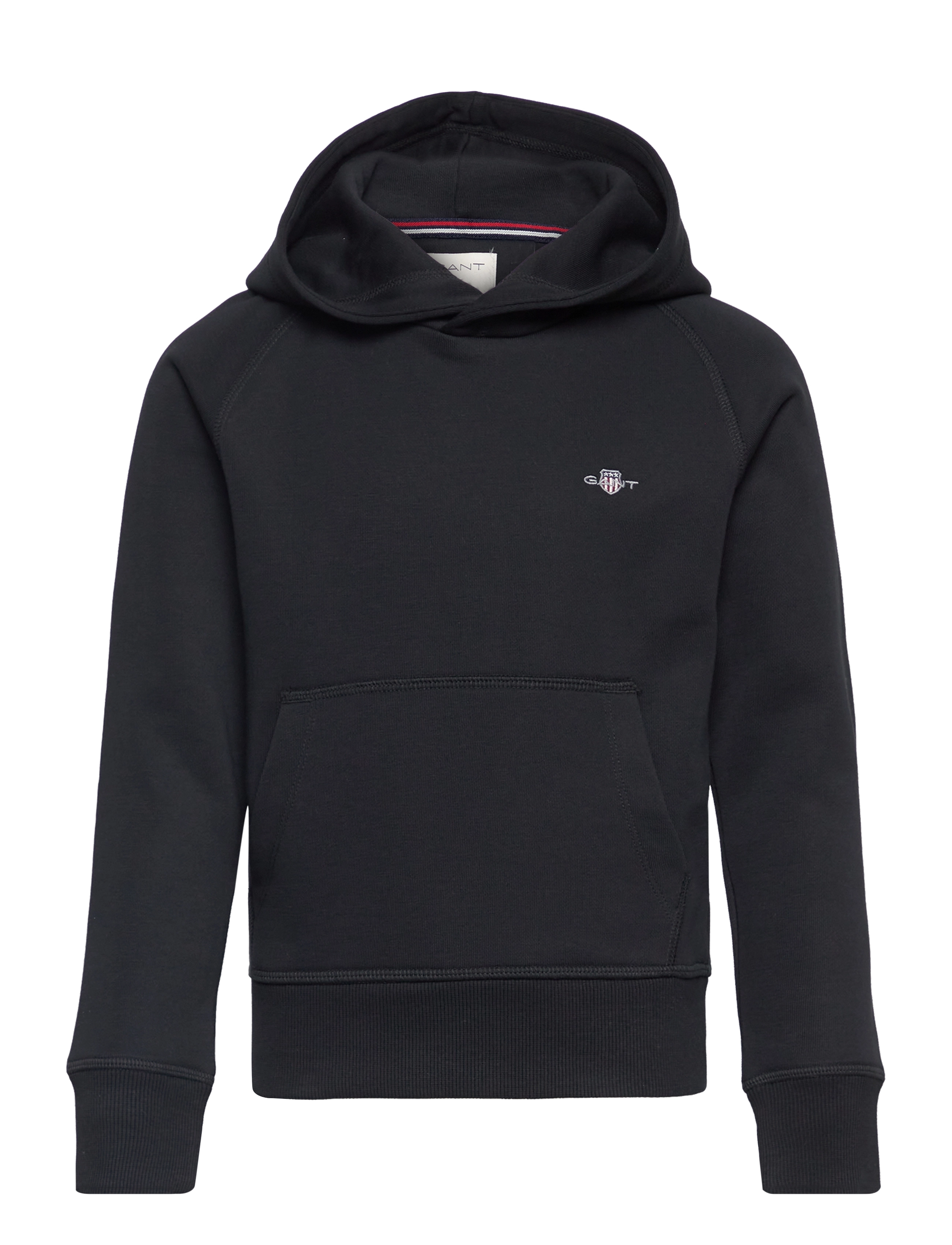 Gant SHIELD HOODIE - Klær - BLACK / black