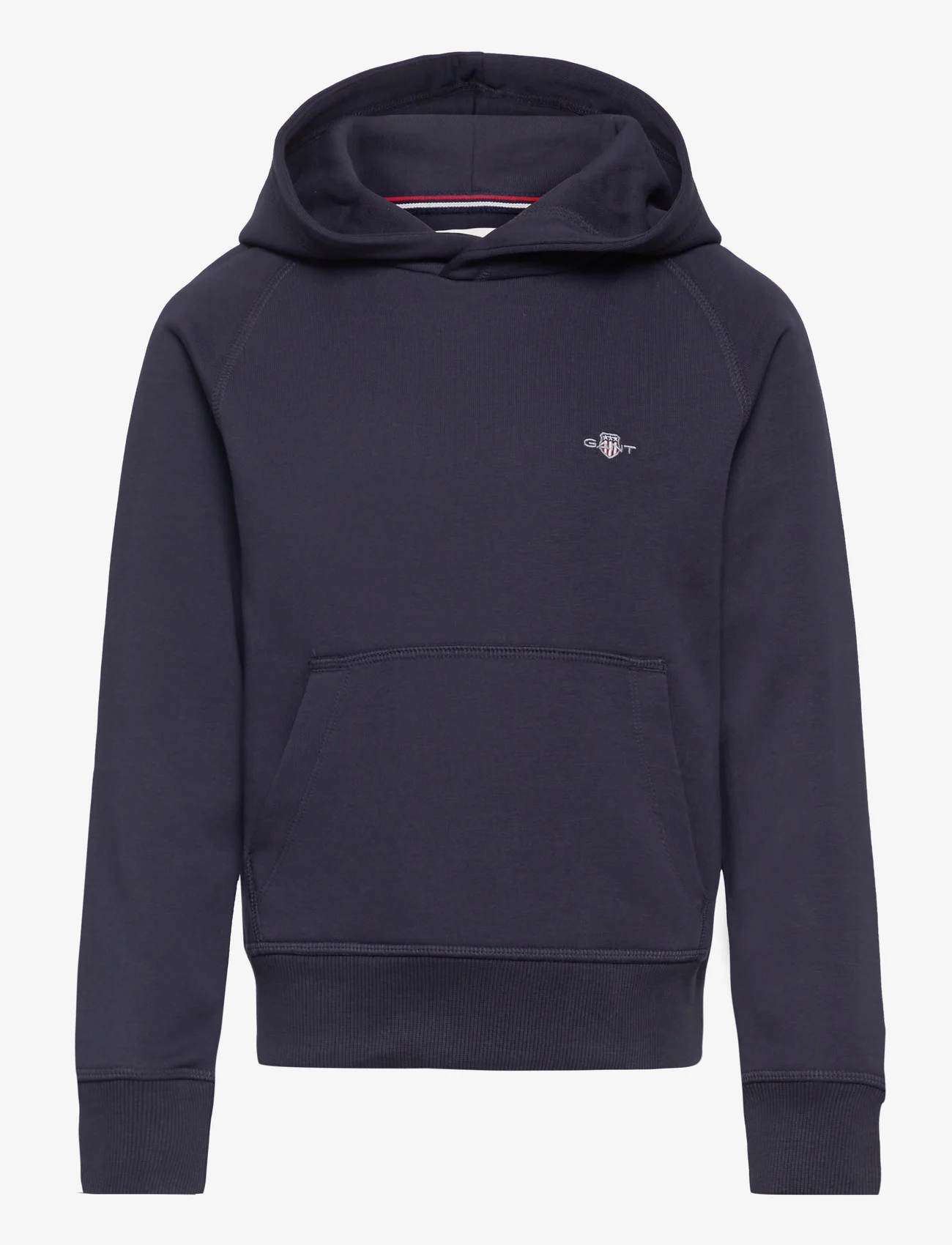 GANT - SHIELD HOODIE - hoodies - evening blue - 0