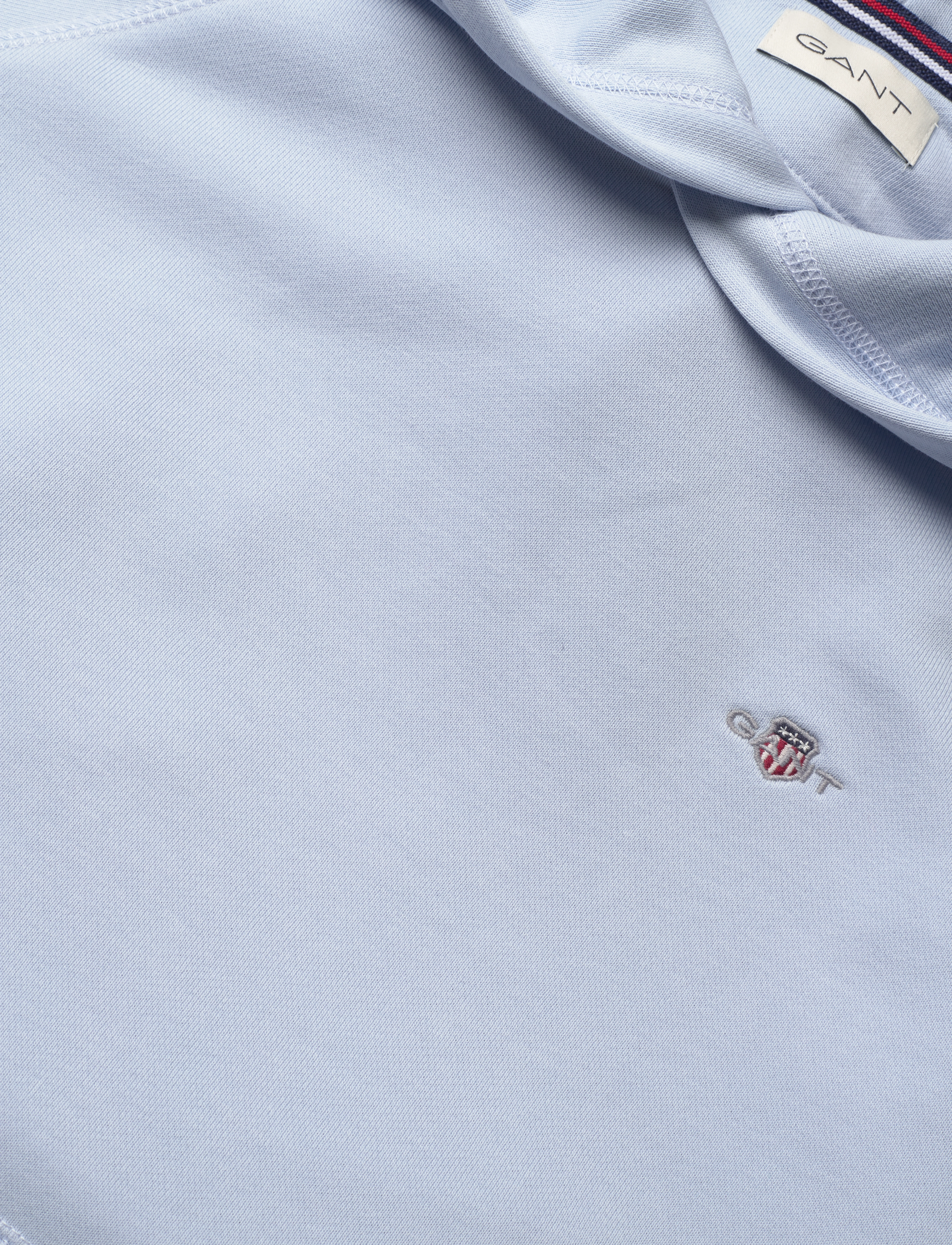 Gant - SHIELD HOODIE - kapuutsiga dressipluusid - fresh blue - 2