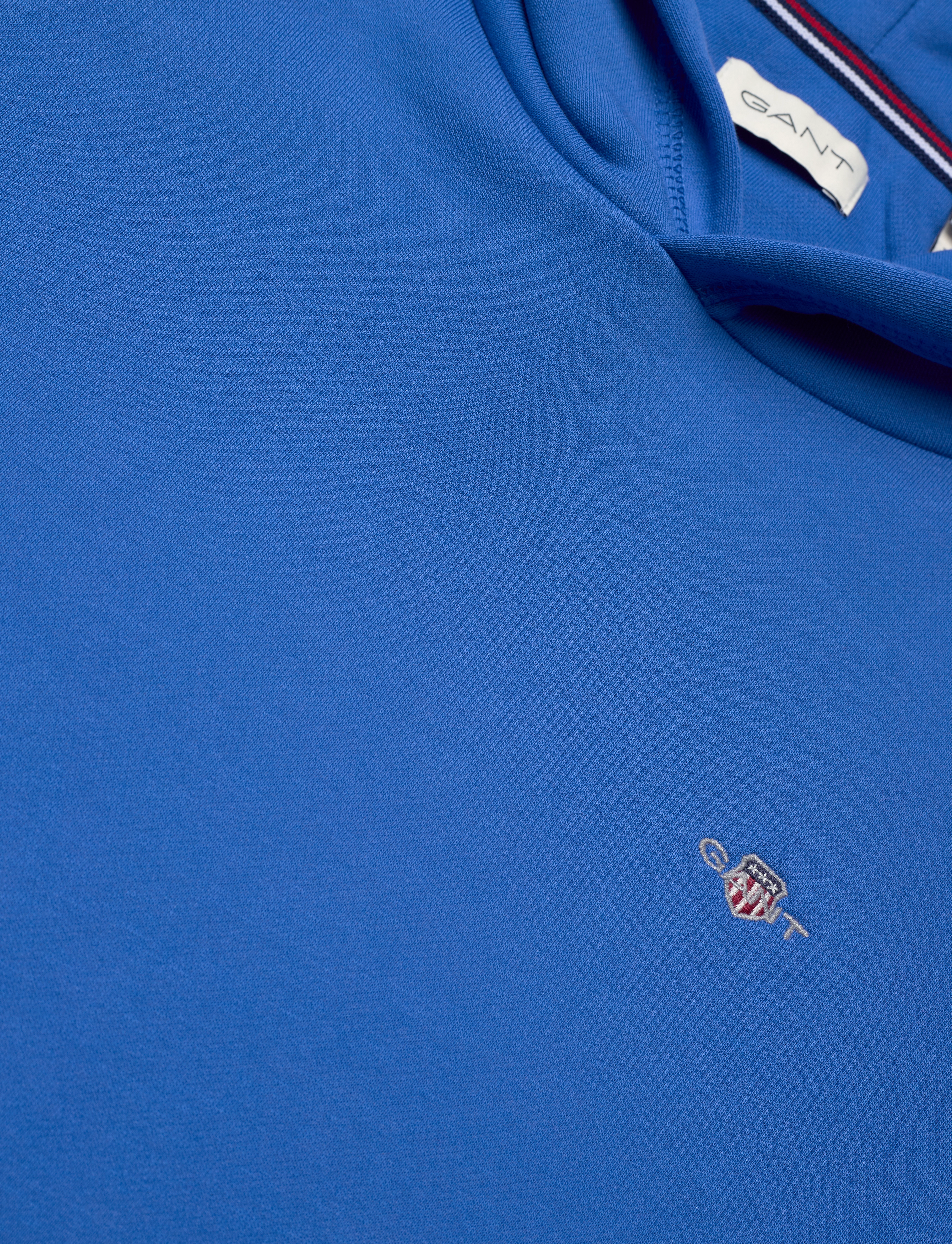 Gant - SHIELD HOODIE - hættetrøjer - greece blue - 2