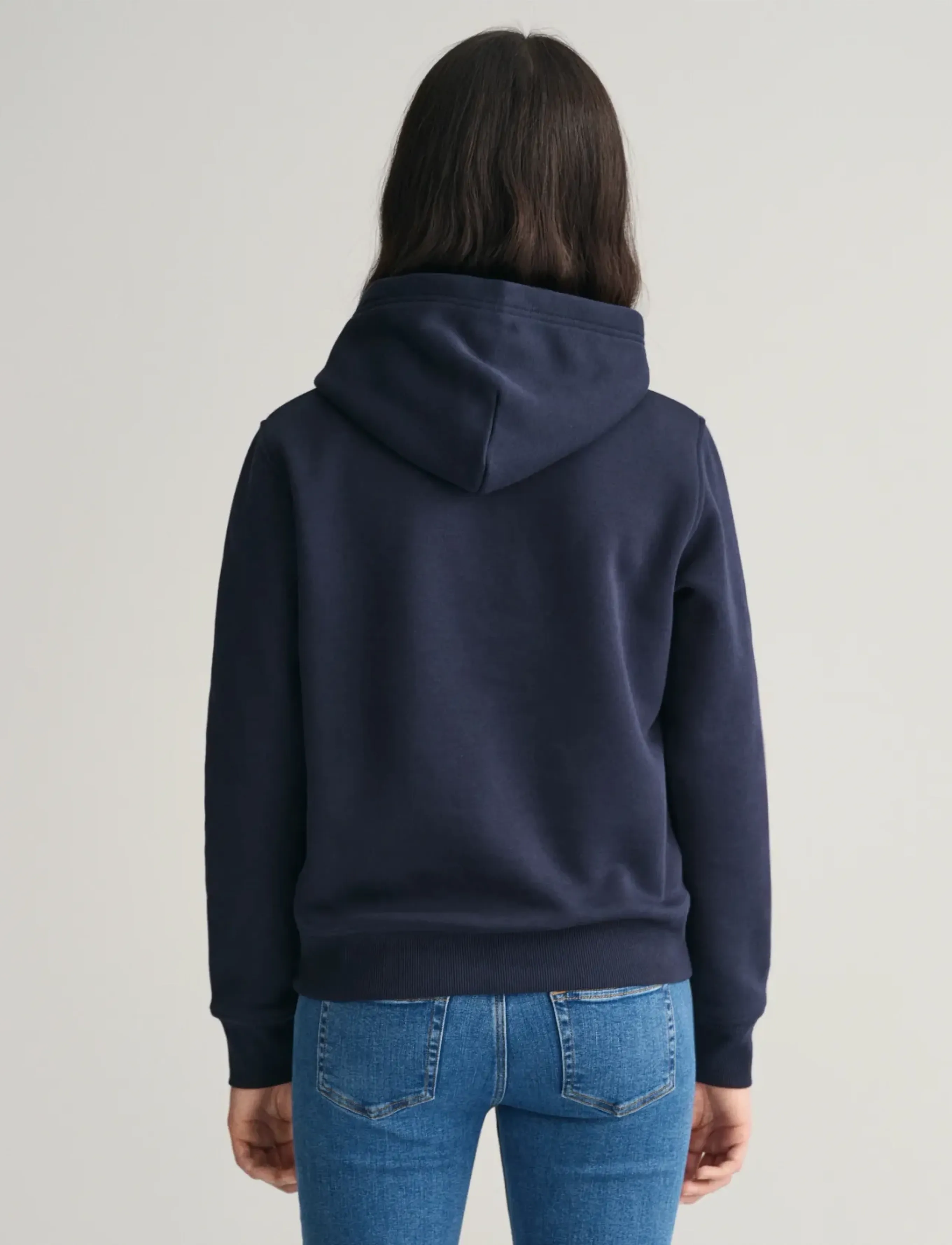 GANT - TONAL SHIELD HOODIE - evening blue - 3