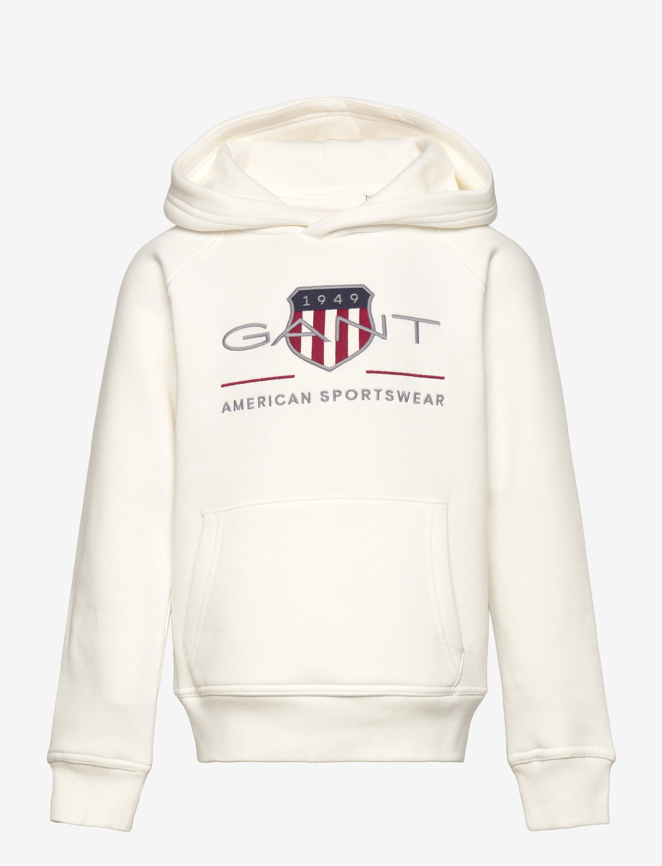 Gant - ARCHIVE SHIELD HOODIE - kapuzenpullover - eggshell - 0