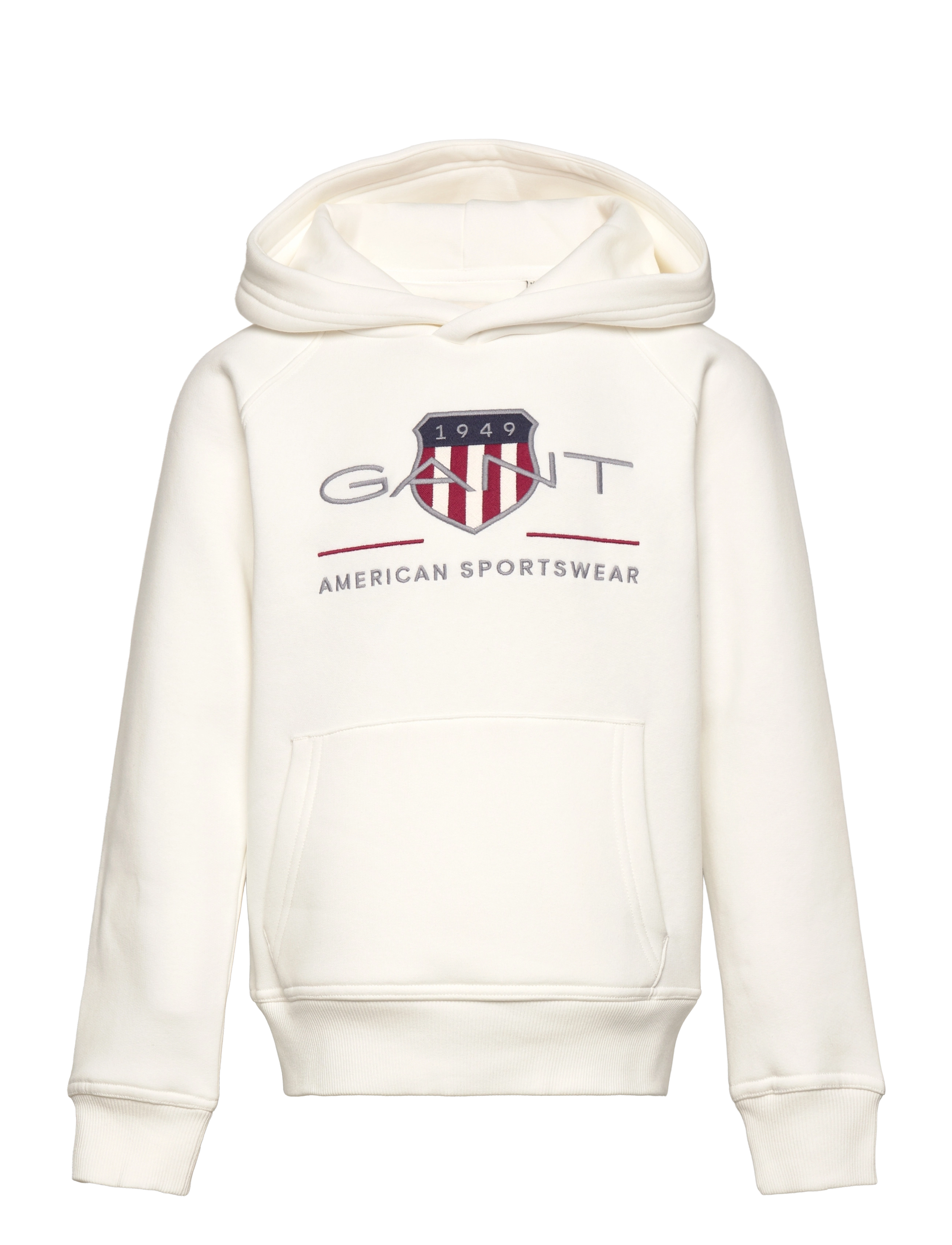 Gant ARCHIVE SHIELD HOODIE - Oberteile - EGGSHELL / white