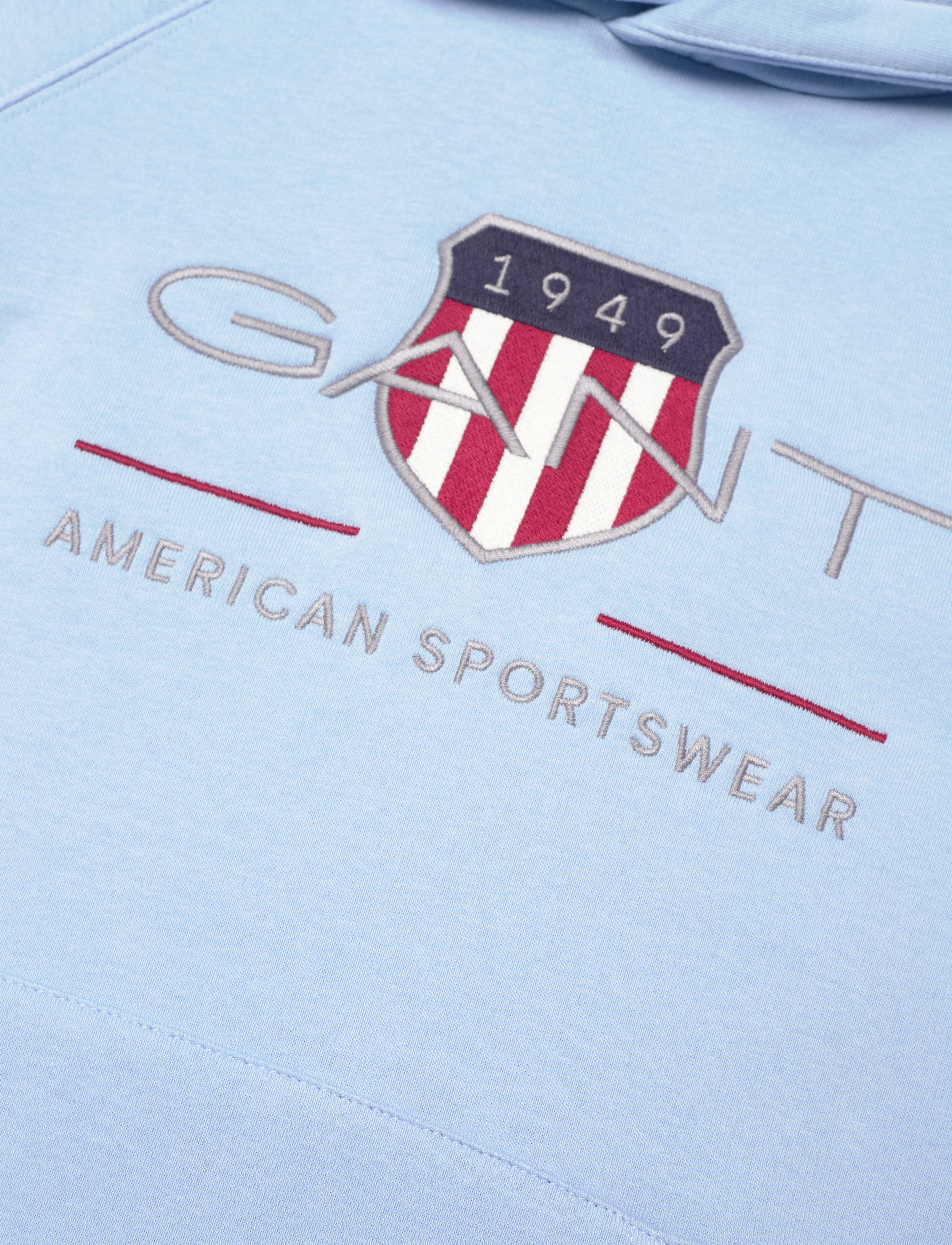 Gant - ARCHIVE SHIELD HOODIE - hættetrøjer - shade blue - 2