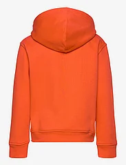 GANT - RELAXED CONTRAST SHIELD HOOD - hoodies - tomato red - 1