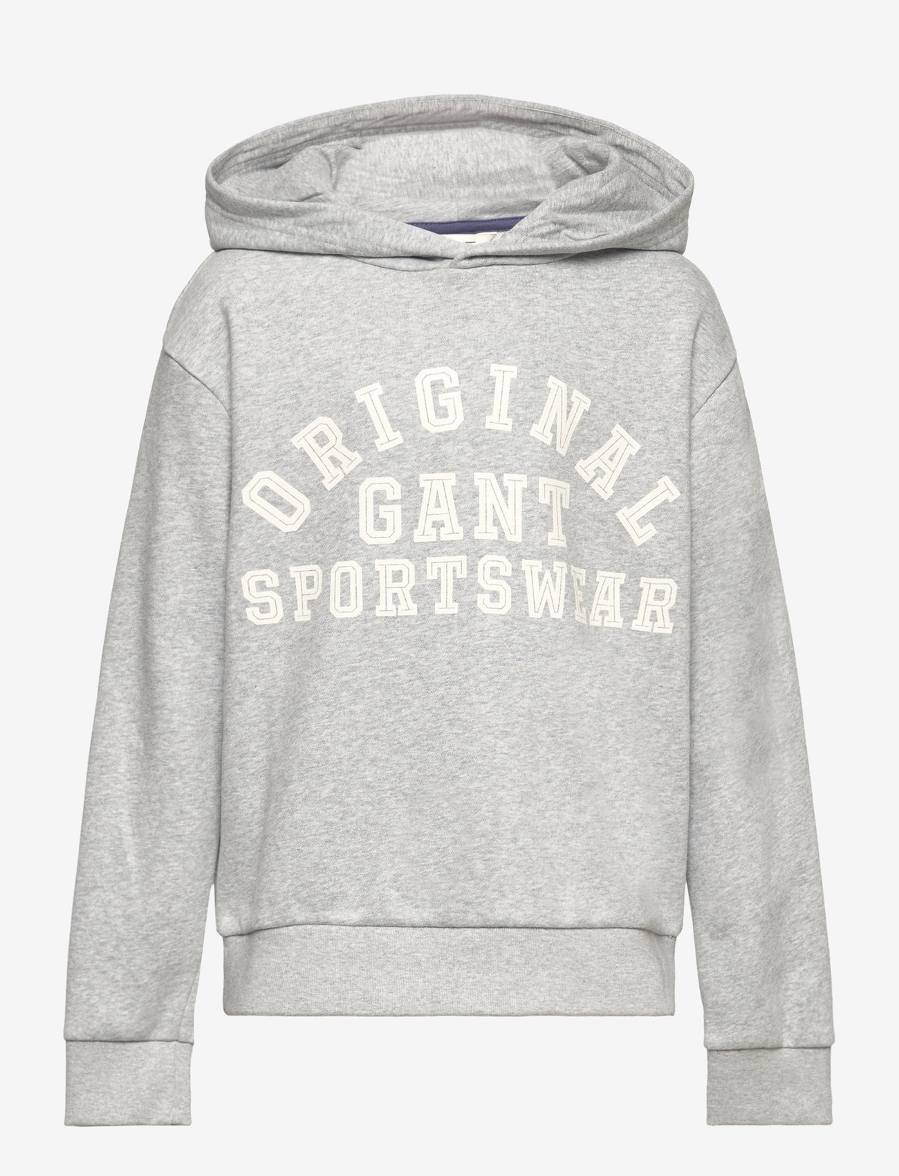 GANT - ORIGINAL SPORTSWEAR SWEAT HOODIE - light grey melange - 0