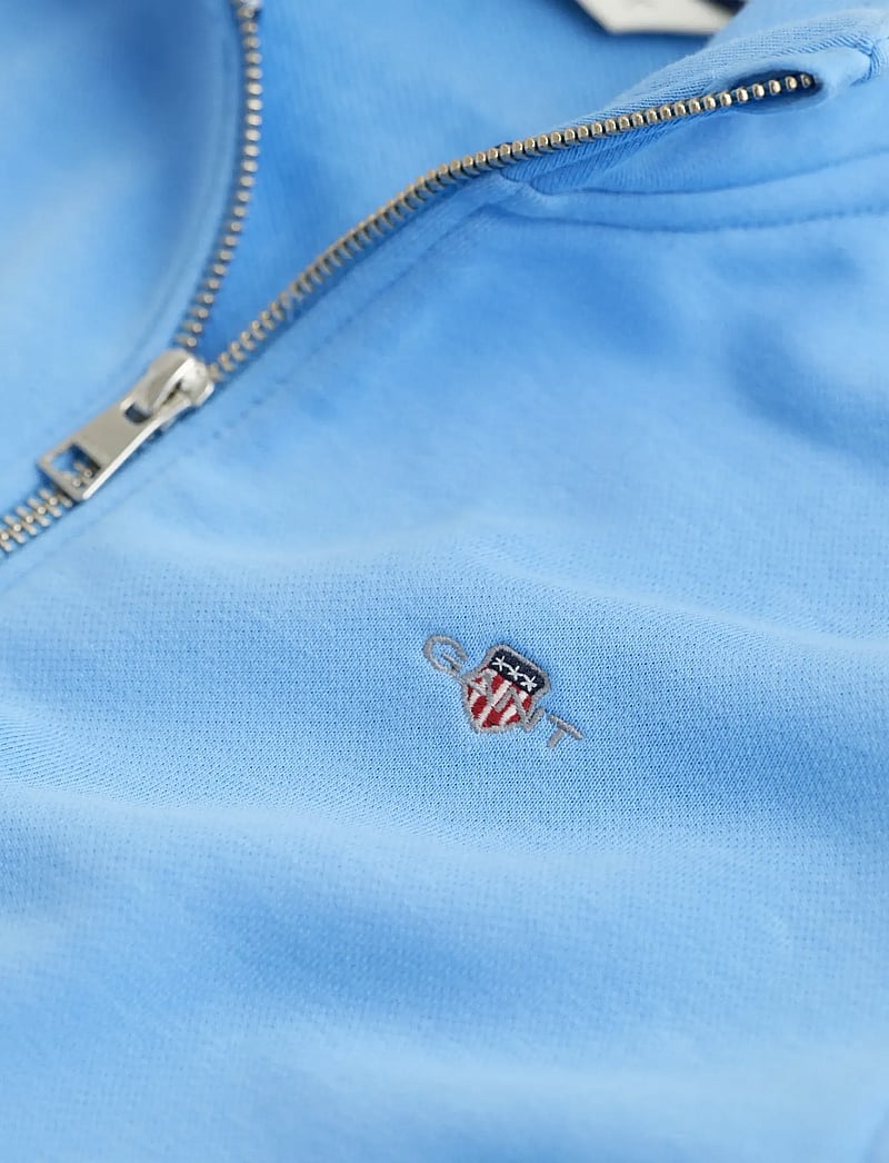 Gant - SHIELD HALF ZIP SWEATSHIRT - sweatshirts - dream blue - 1