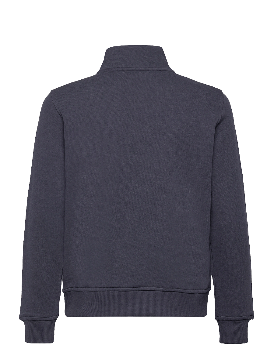 Gant - SHIELD HALF ZIP SWEATSHIRT - sweatshirts - evening blue - 1