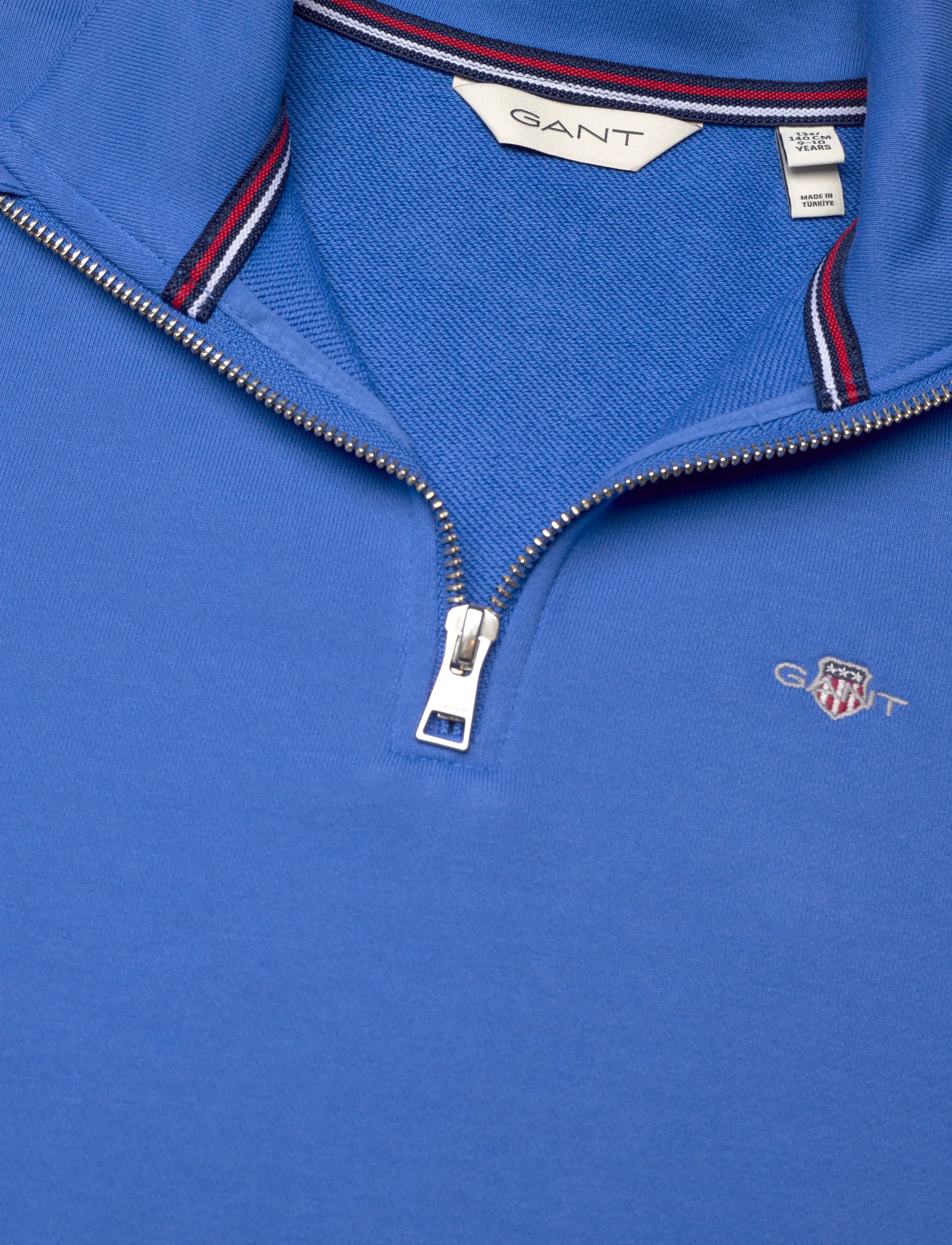 Gant - SHIELD HALF ZIP SWEATSHIRT - sweatshirts - greece blue - 2