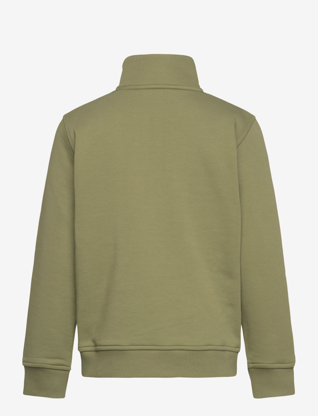 Gant - SHIELD HALF ZIP SWEATSHIRT - sweatshirts - washed olive - 1