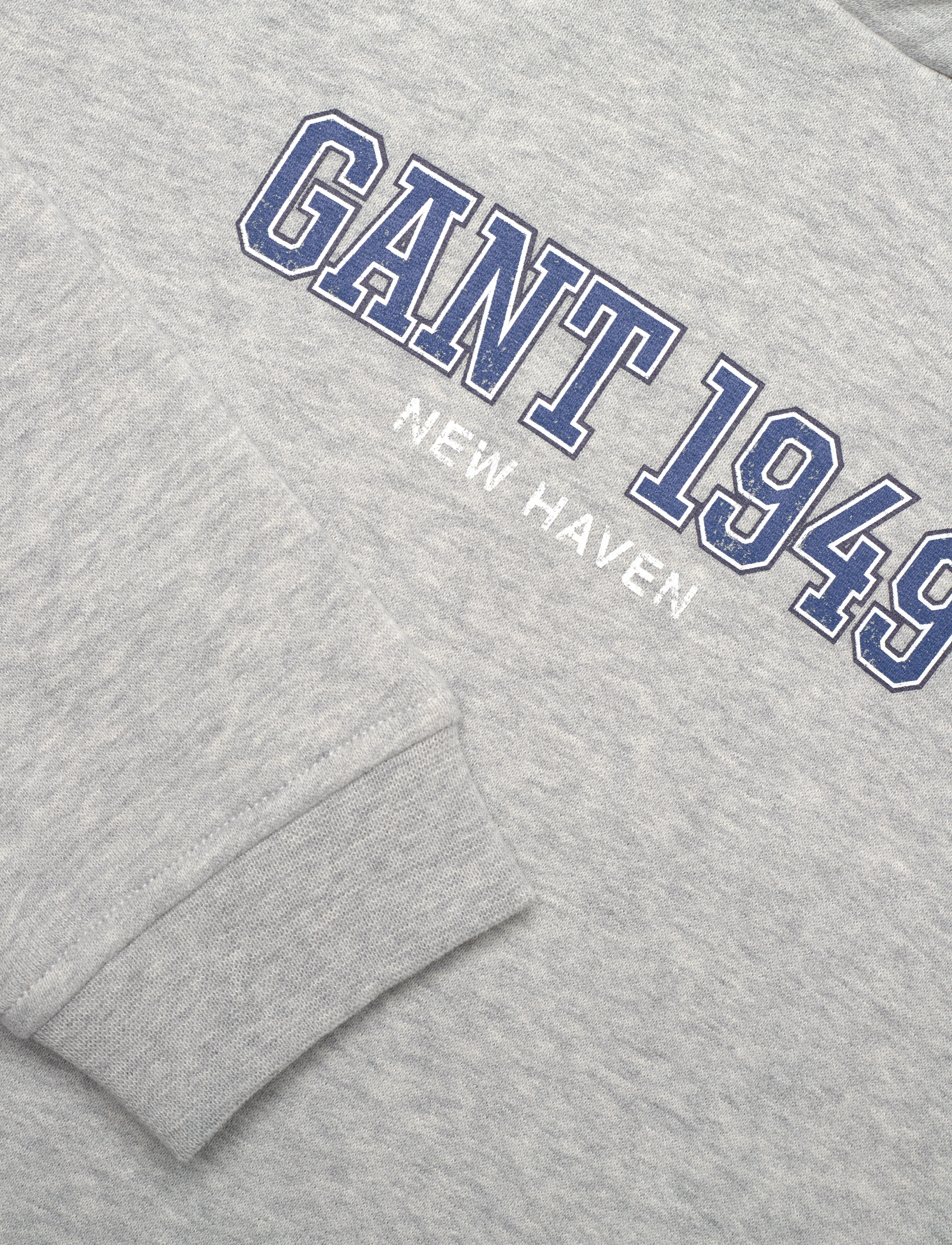 GANT - GANT 1949 HOODIE - light grey melange - 2
