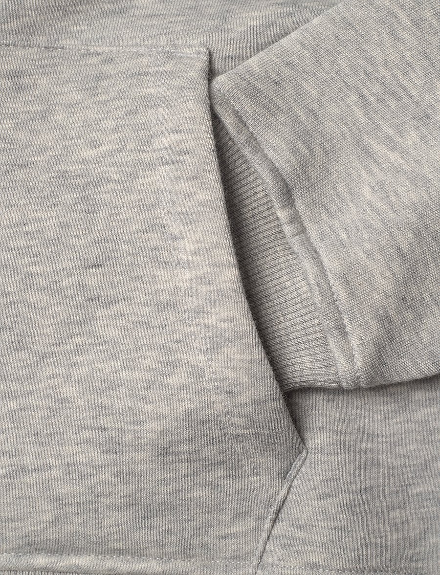 Gant - SHIELD ZIP HOODIE - huvtröjor - light grey melange - 3