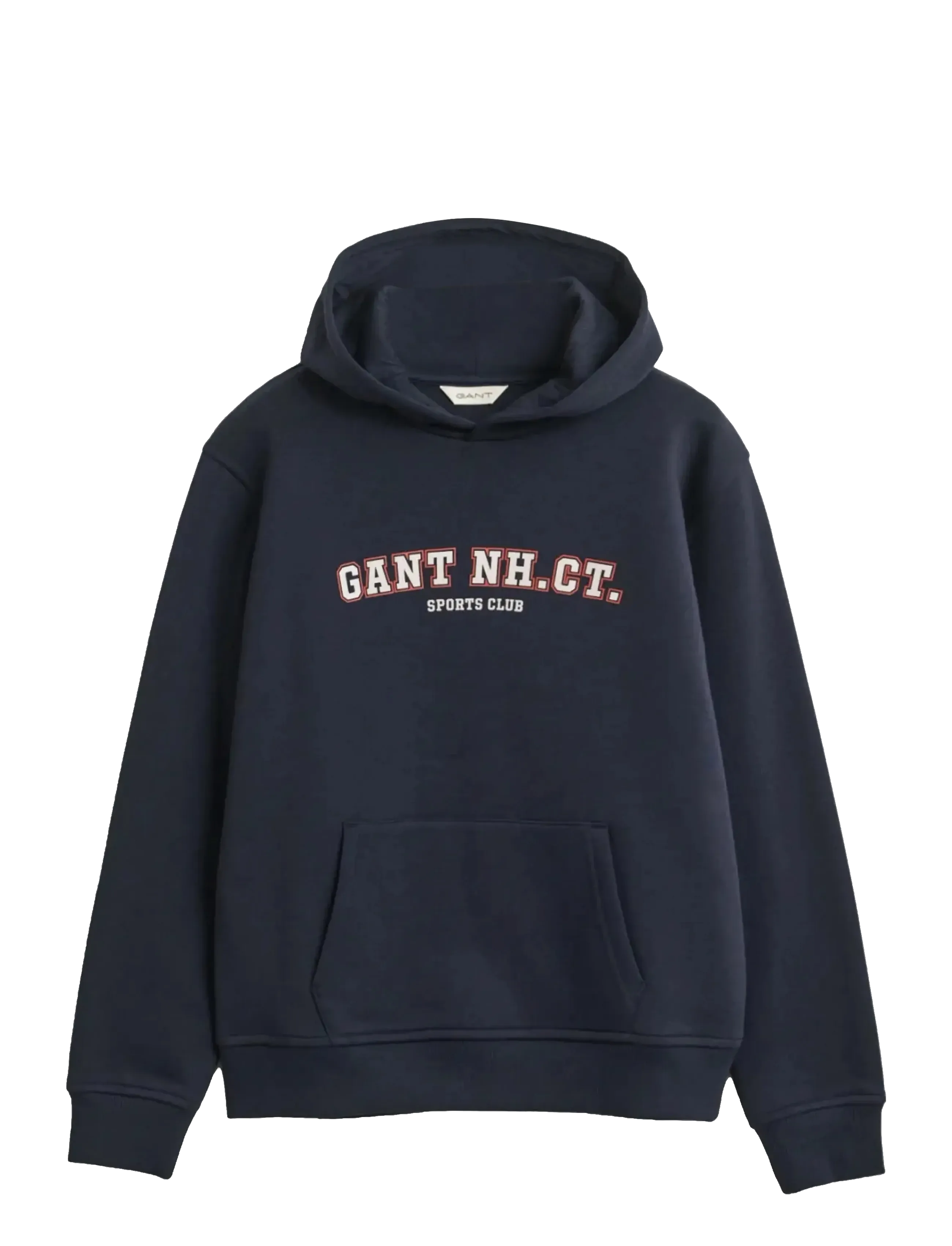 Gant GRAPHIC SWEATSHIRT HOODIE - Klær - EVENING BLUE / navy