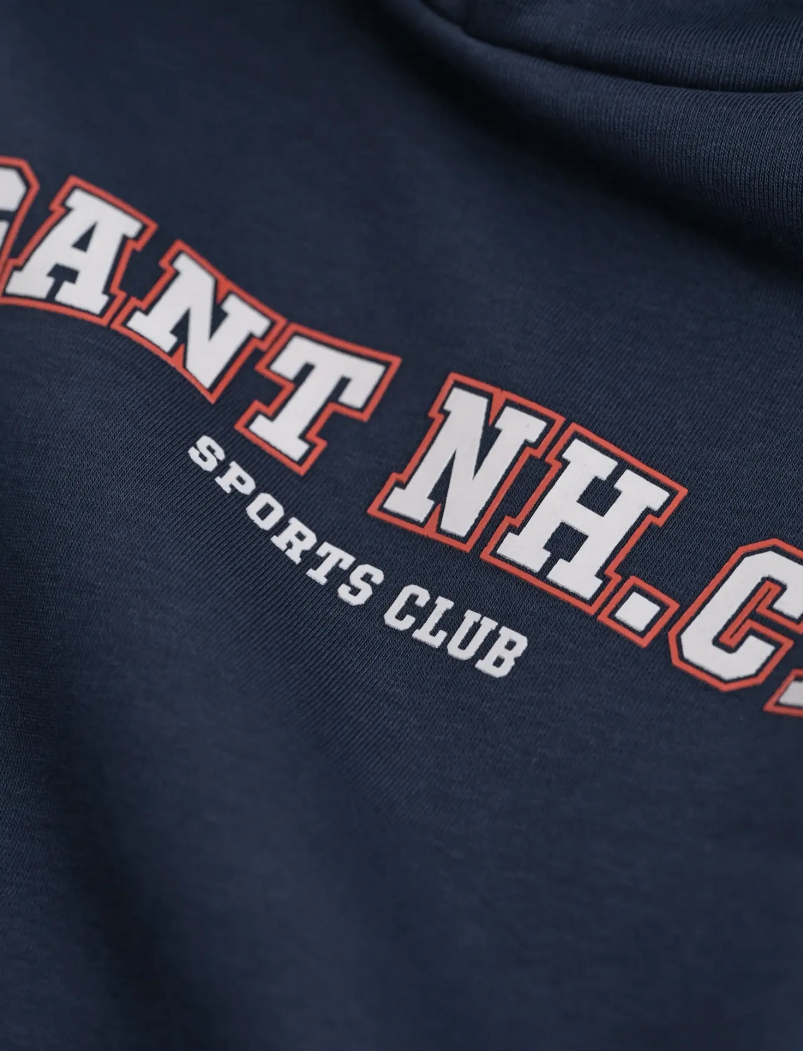 Gant - GRAPHIC SWEATSHIRT HOODIE - evening blue - 1