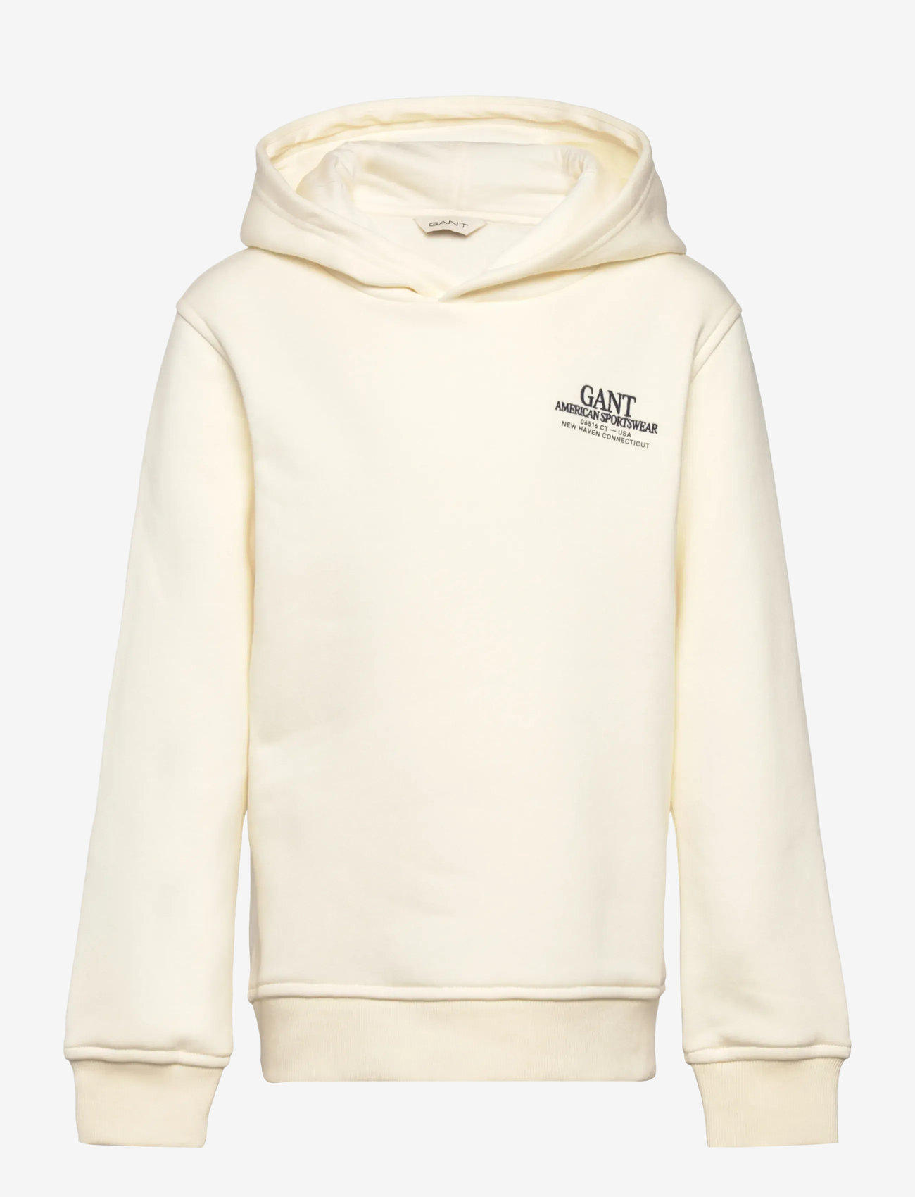 GANT - GRAPHIC HOODIE - kapuzenpullover - cream - 0