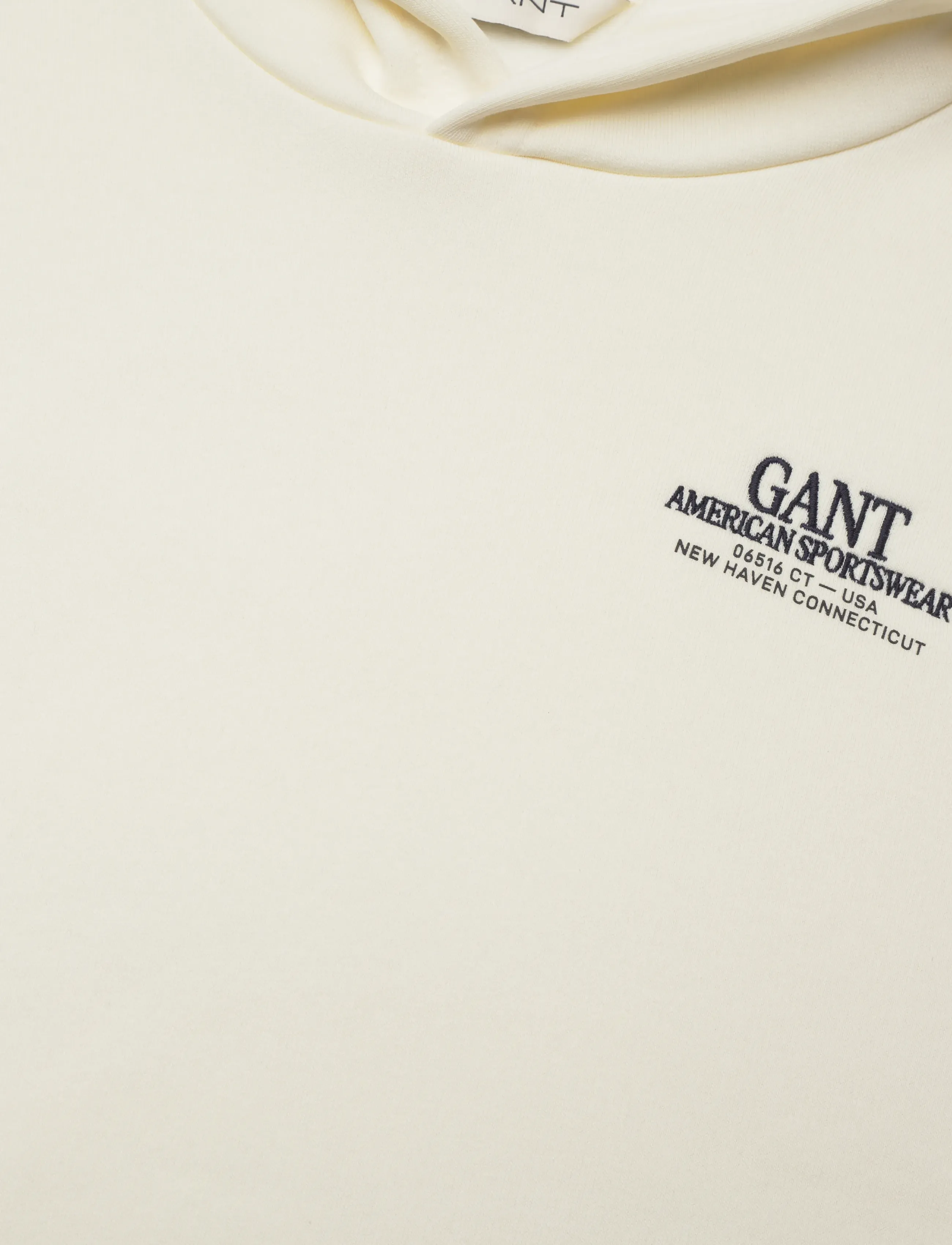 Gant - GRAPHIC HOODIE - hættetrøjer - cream - 2