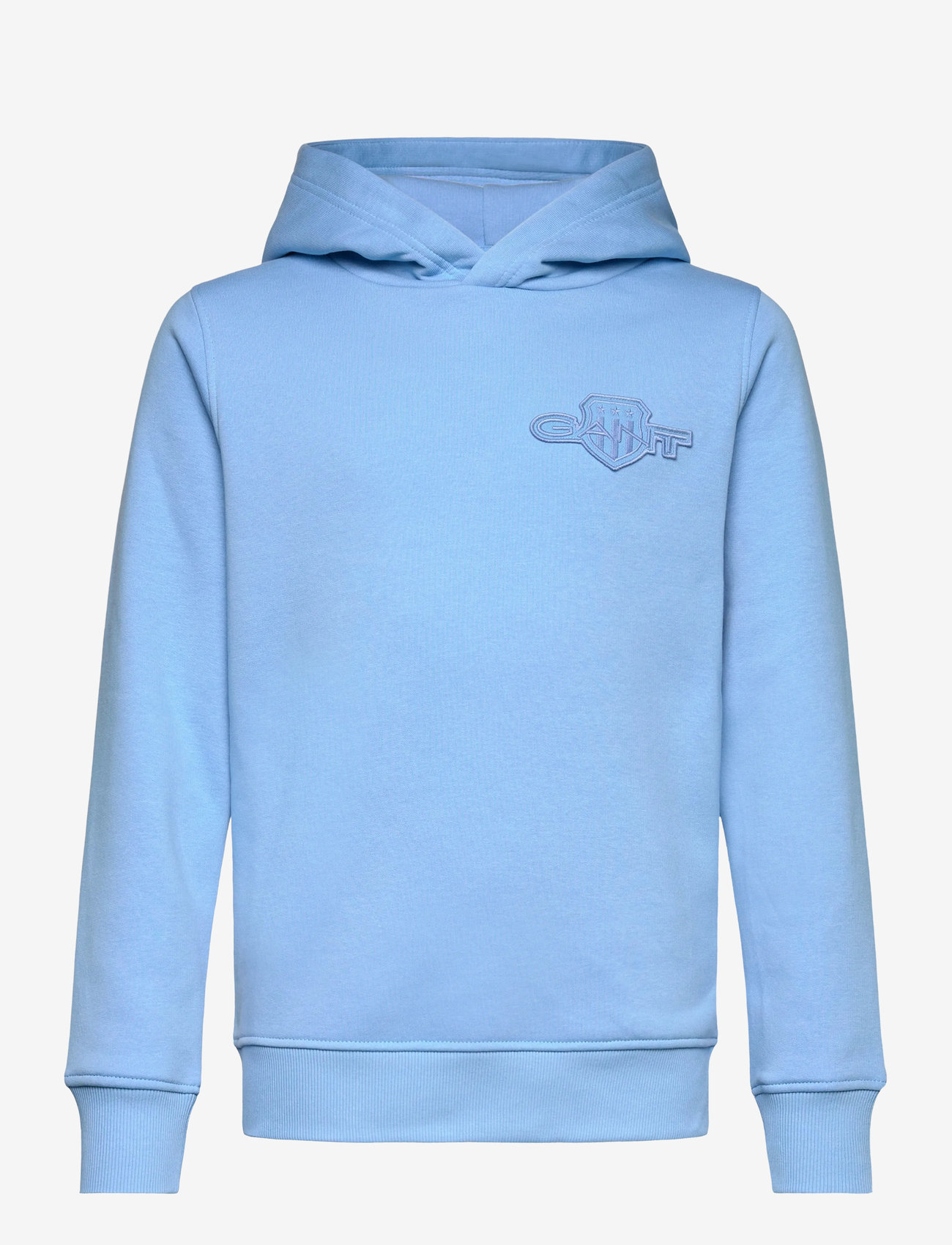 GANT - TONAL AS HOODIE - hættetrøjer - dream blue - 0