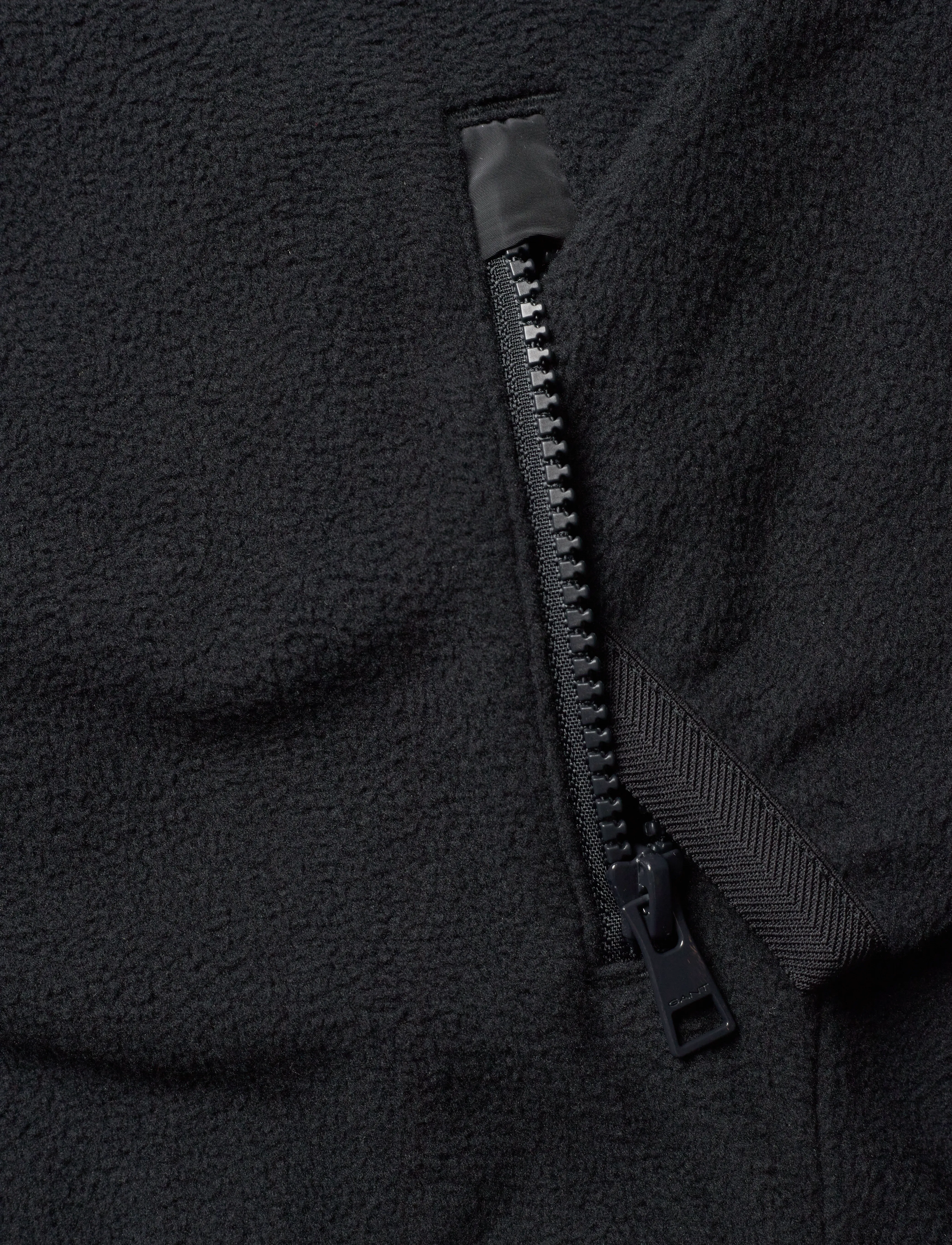 GANT - SHIELD FLEECE JACKET - black - 3